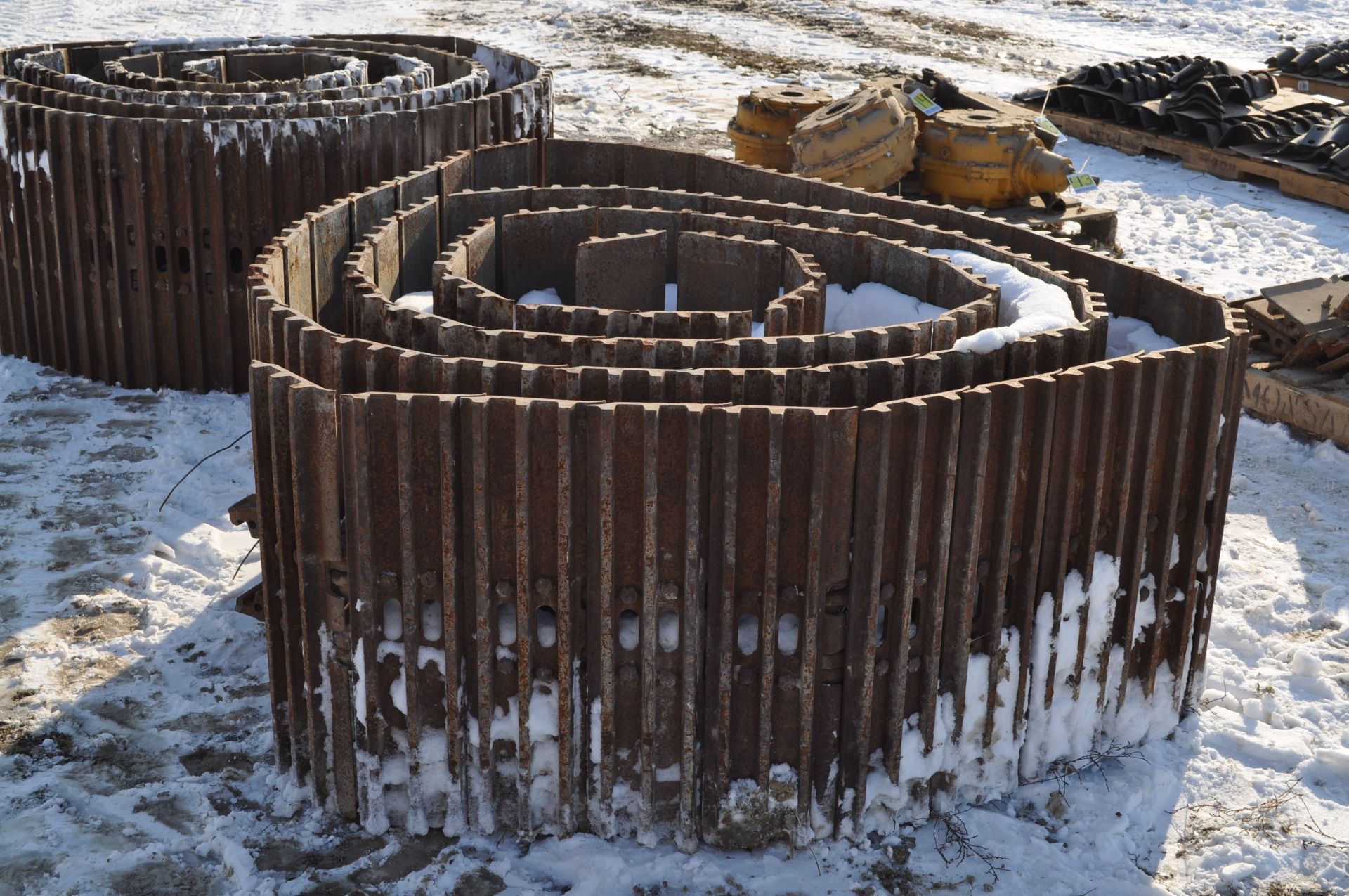 27” tracks for Inter-drain trencher, like new, street pads - Image 2 of 6