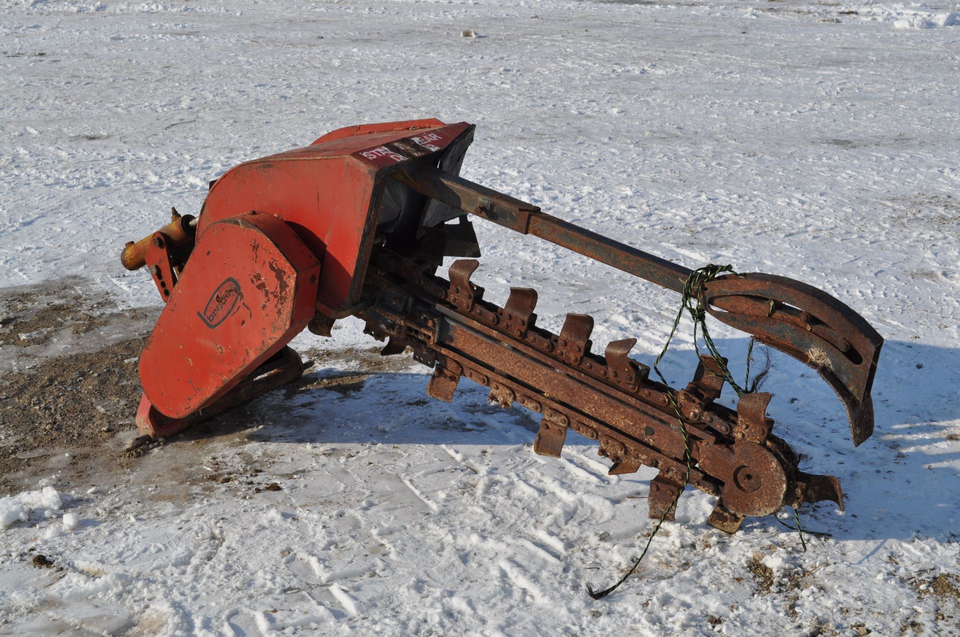 Bradco 612 chain trencher, 3pt, 540 PTO - Image 3 of 5