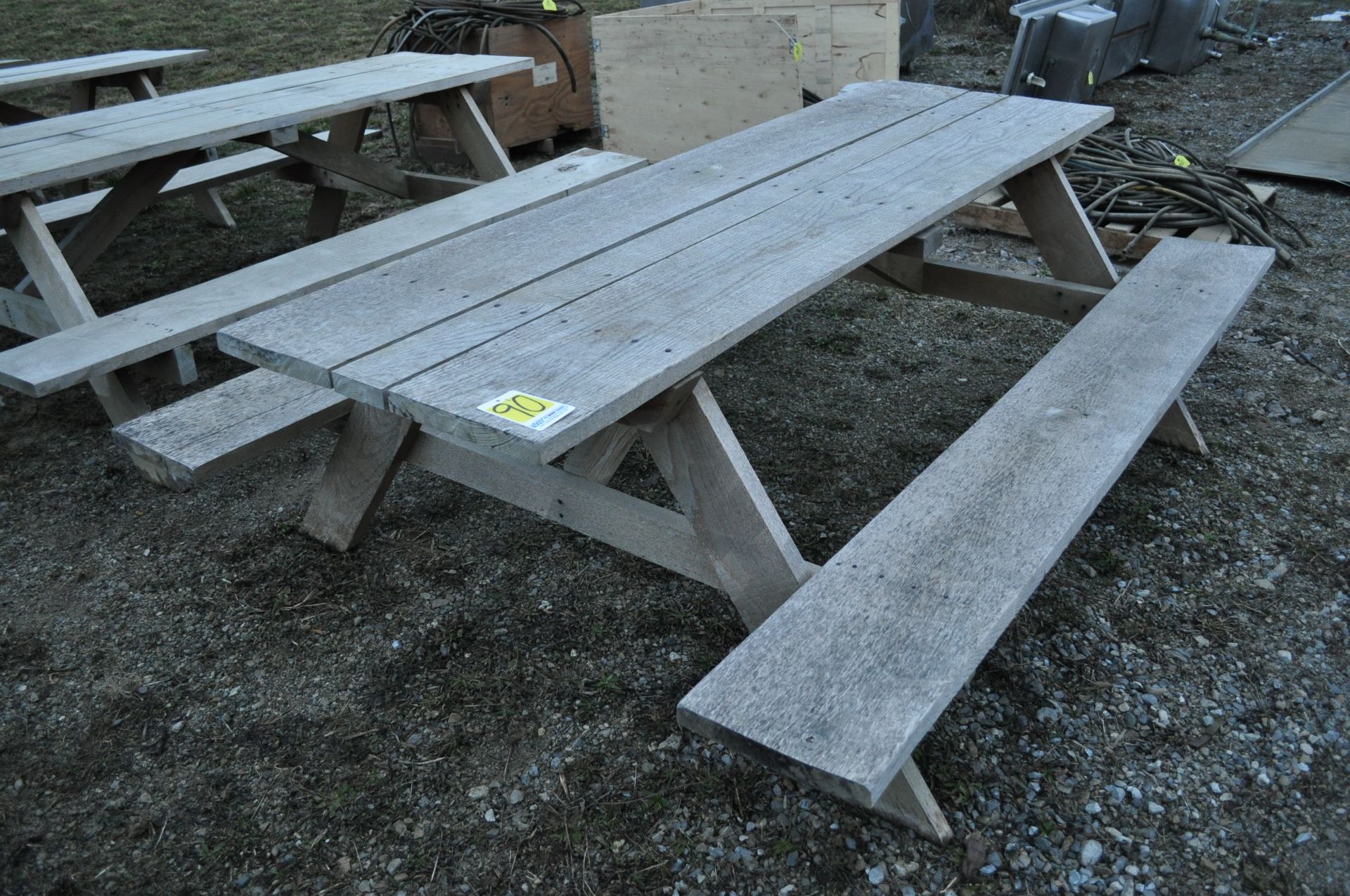 Picnic table, 8’ long