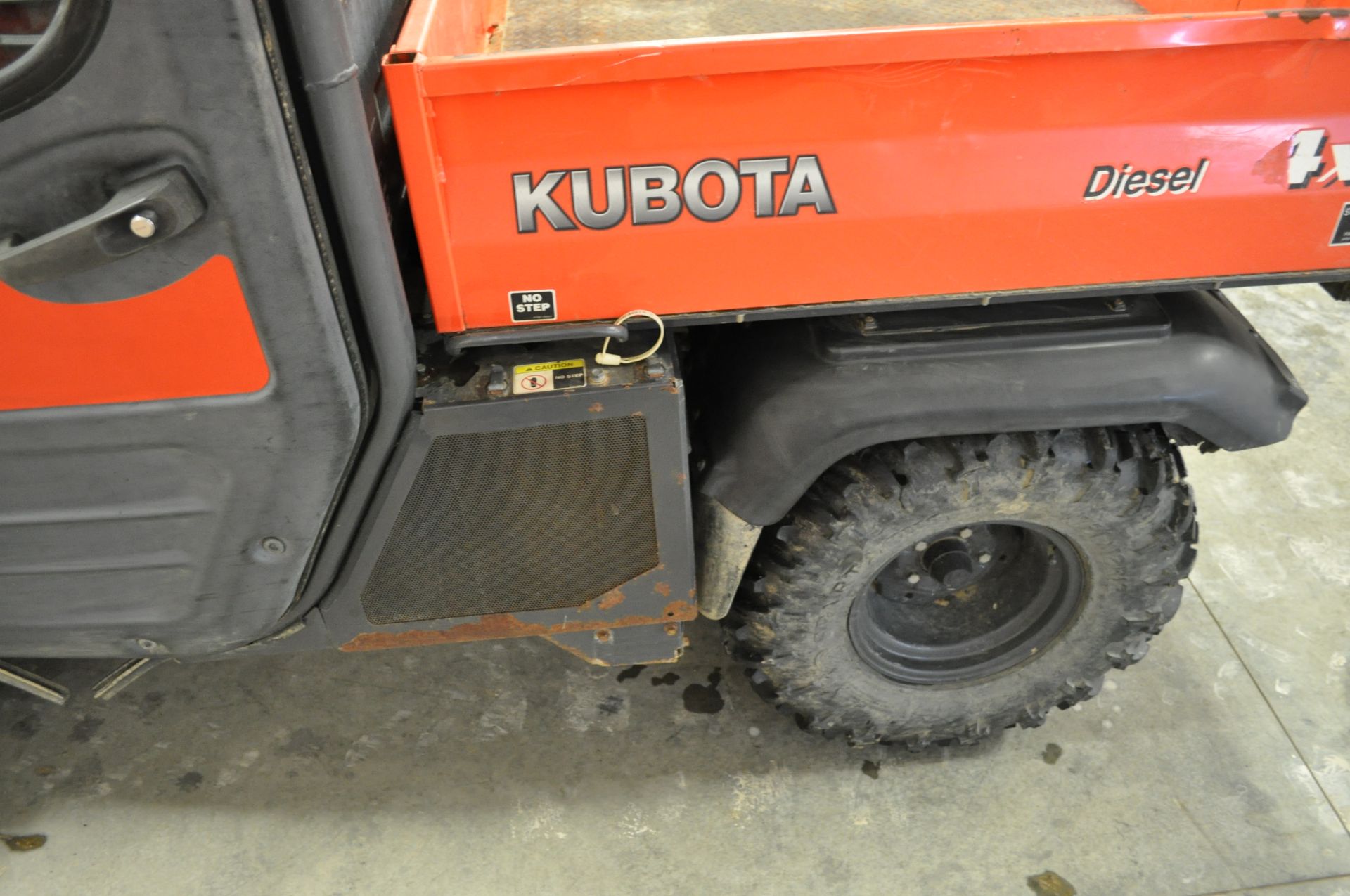 Kubota RTV 1100, 26x12 R 12 tires, C/H/A, radio, 4x4, hyd dump bed, 1070 hrs - Image 11 of 23