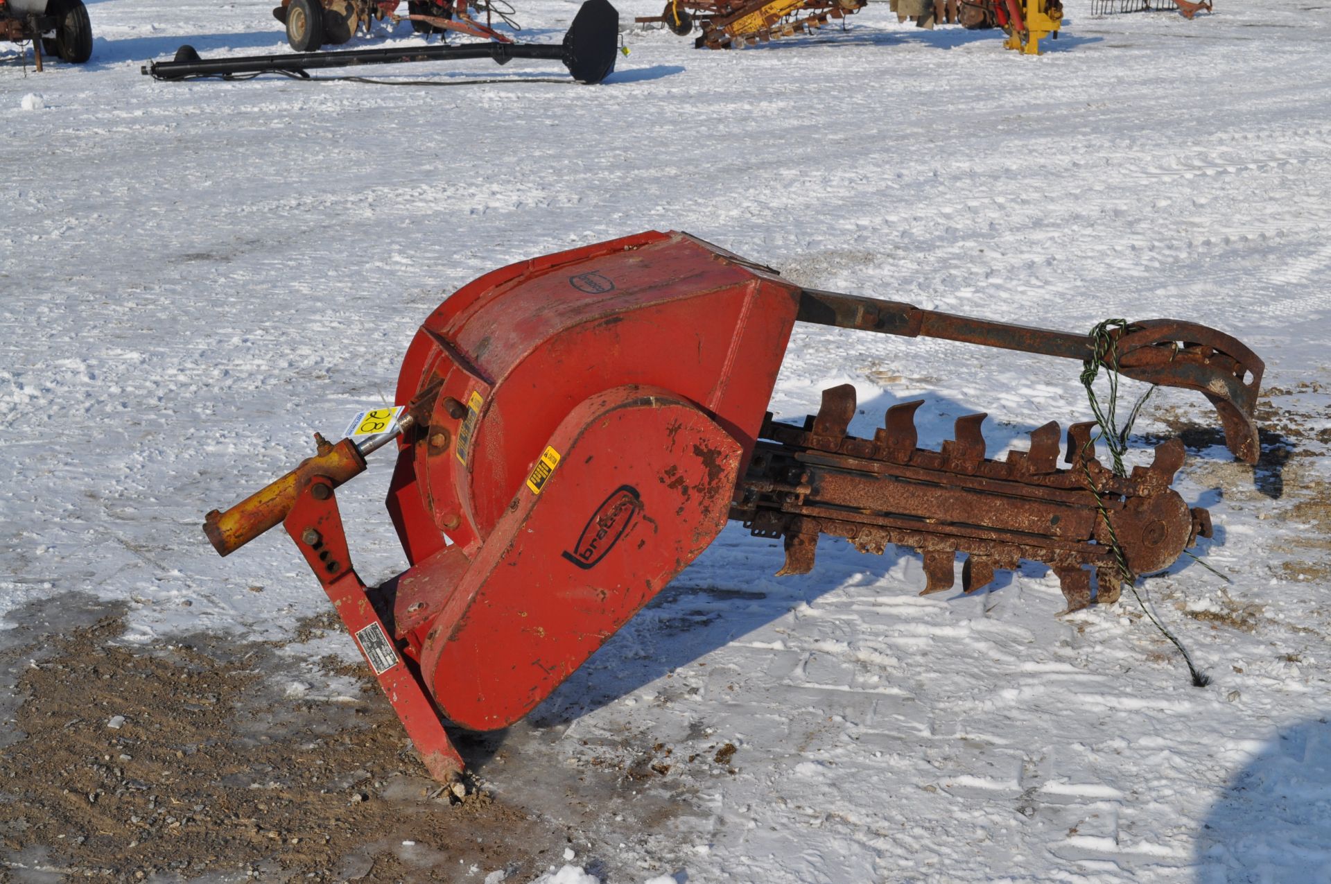 Bradco 612 chain trencher, 3pt, 540 PTO - Image 2 of 5