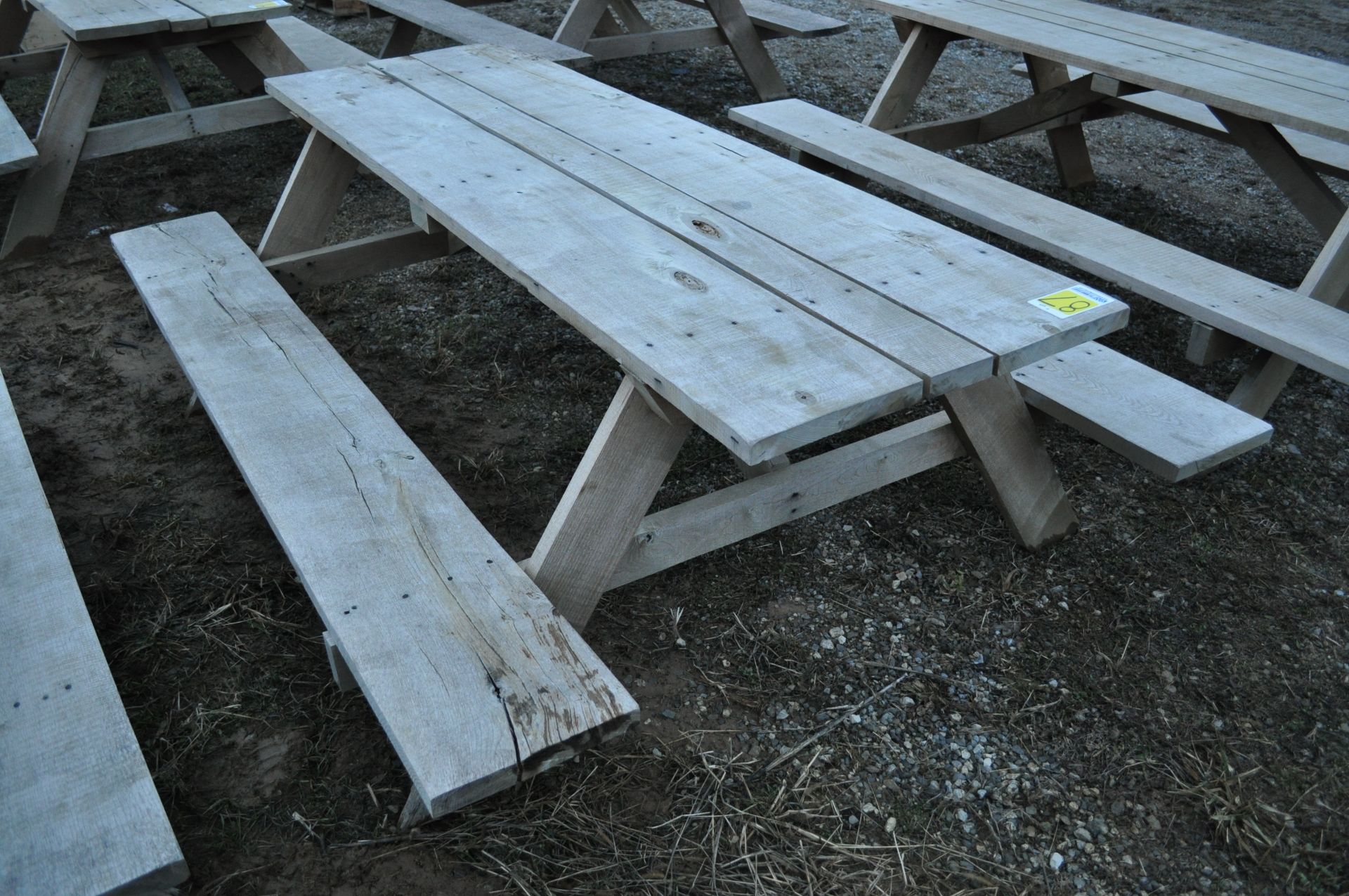 Picnic table, 8’ long - Image 2 of 2