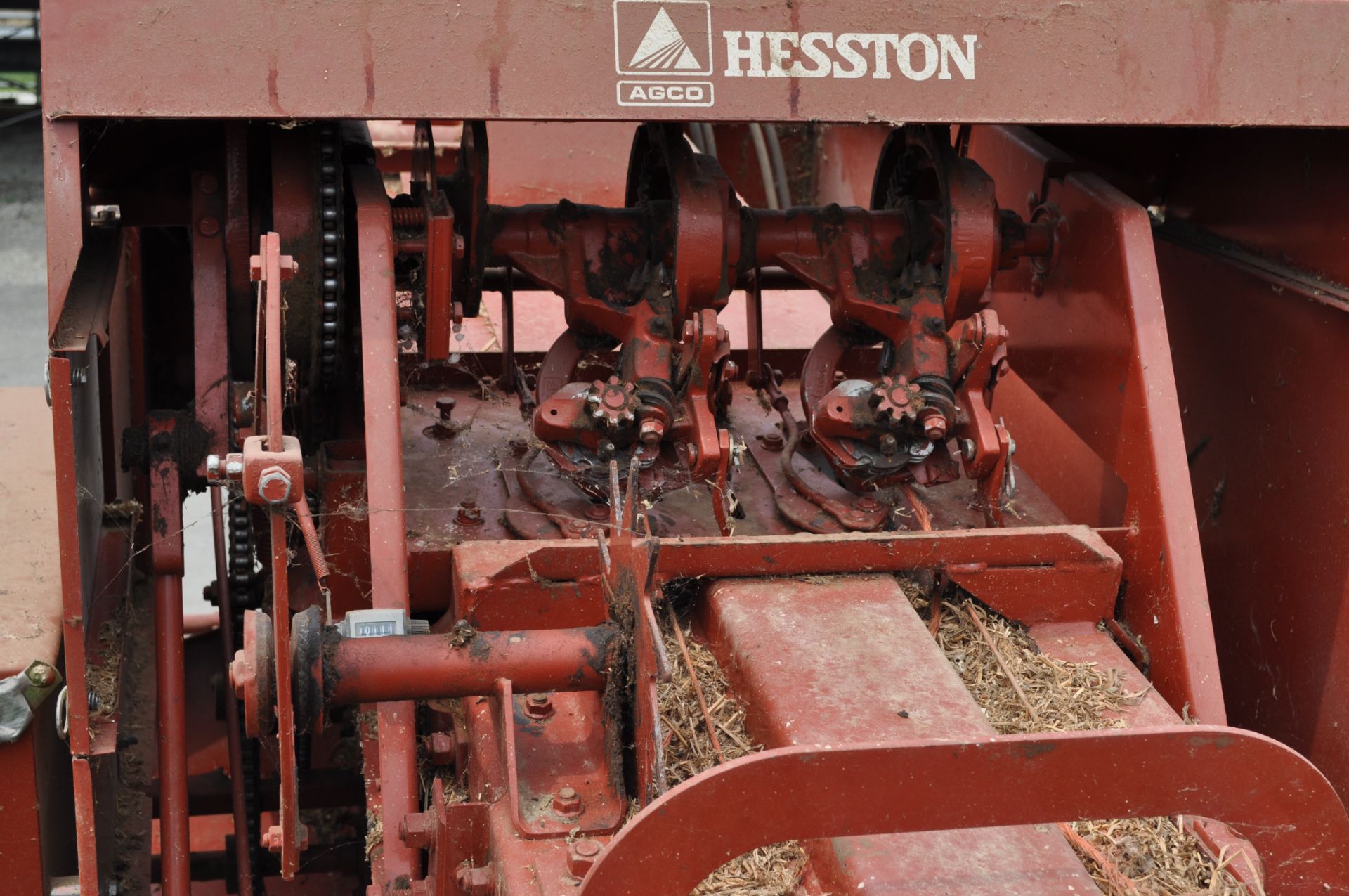 Hesston 4570 centerline baler, twine tie, 540 pto - Image 5 of 9