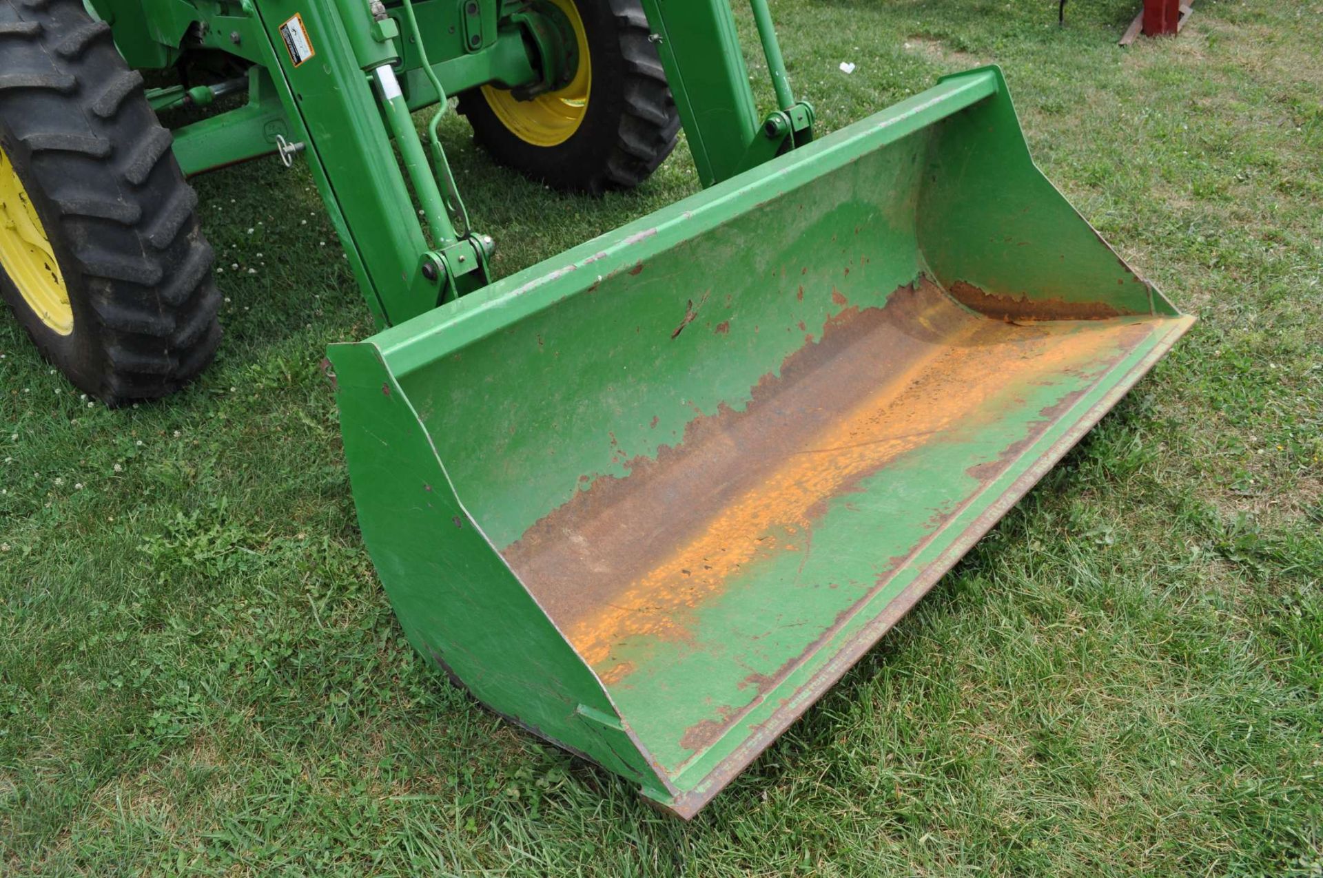 John Deere 6420L MFWD tractor w/ JD 640 self-leveling loader, shows 3648 hrs - Image 9 of 16