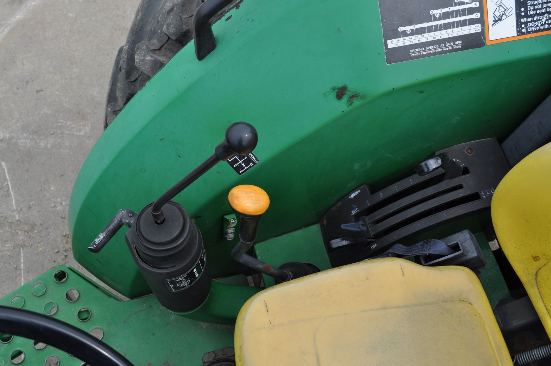 John Deere 5410 tractor, 2WD, w/ 520 loader, 16.9-30 rear tires, 11 L 15.5 front tires, 4090 hrs - Image 13 of 15