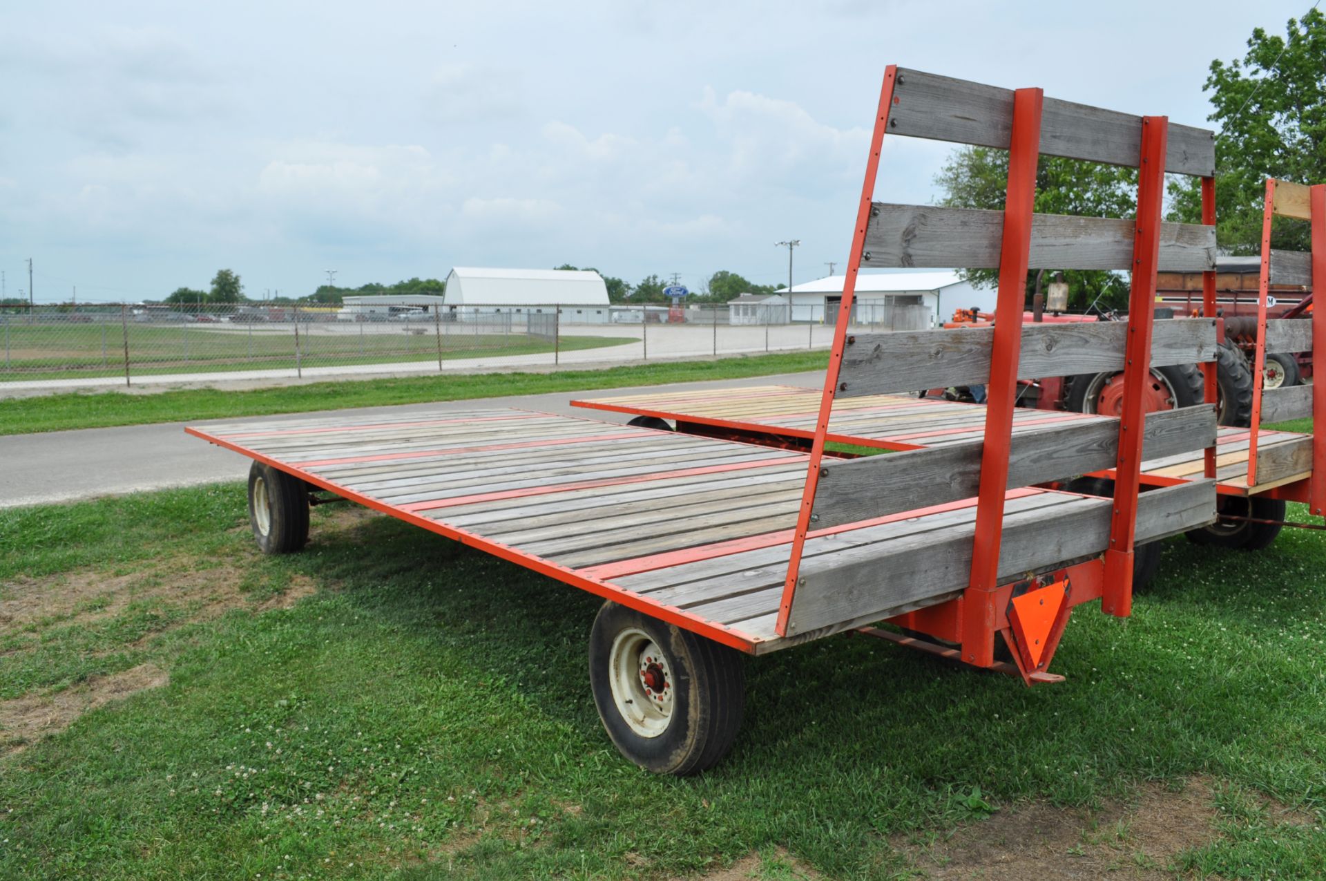 20’ x 9’ Flat rack wagon, Kory 6872 8 T running gear - Image 4 of 4