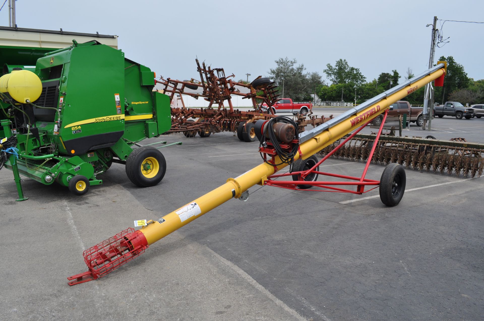 Westfield WR80-31 truck auger, 5hp 220 volt motor