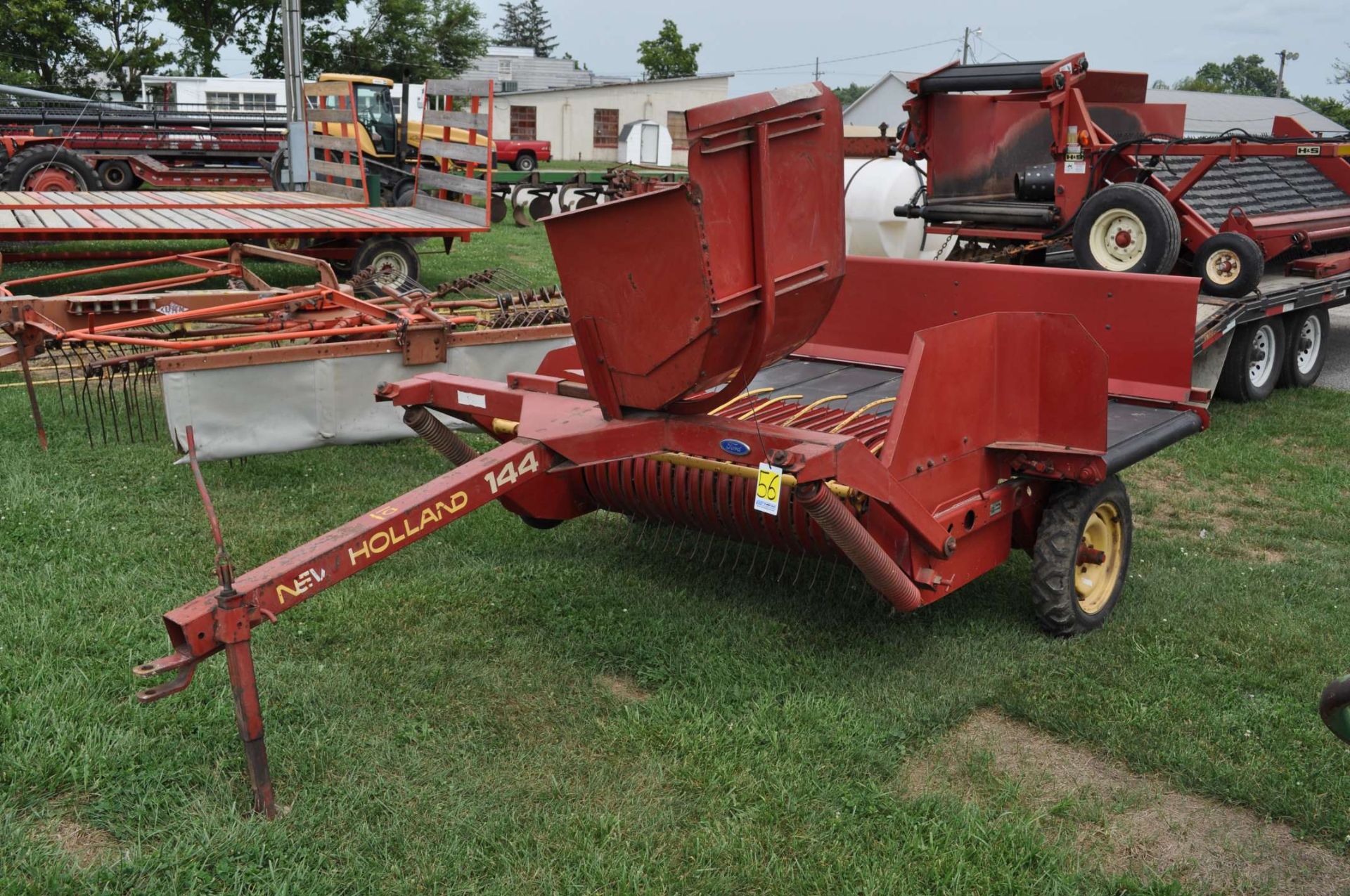 New Holland 144 hay inverter, ground drive