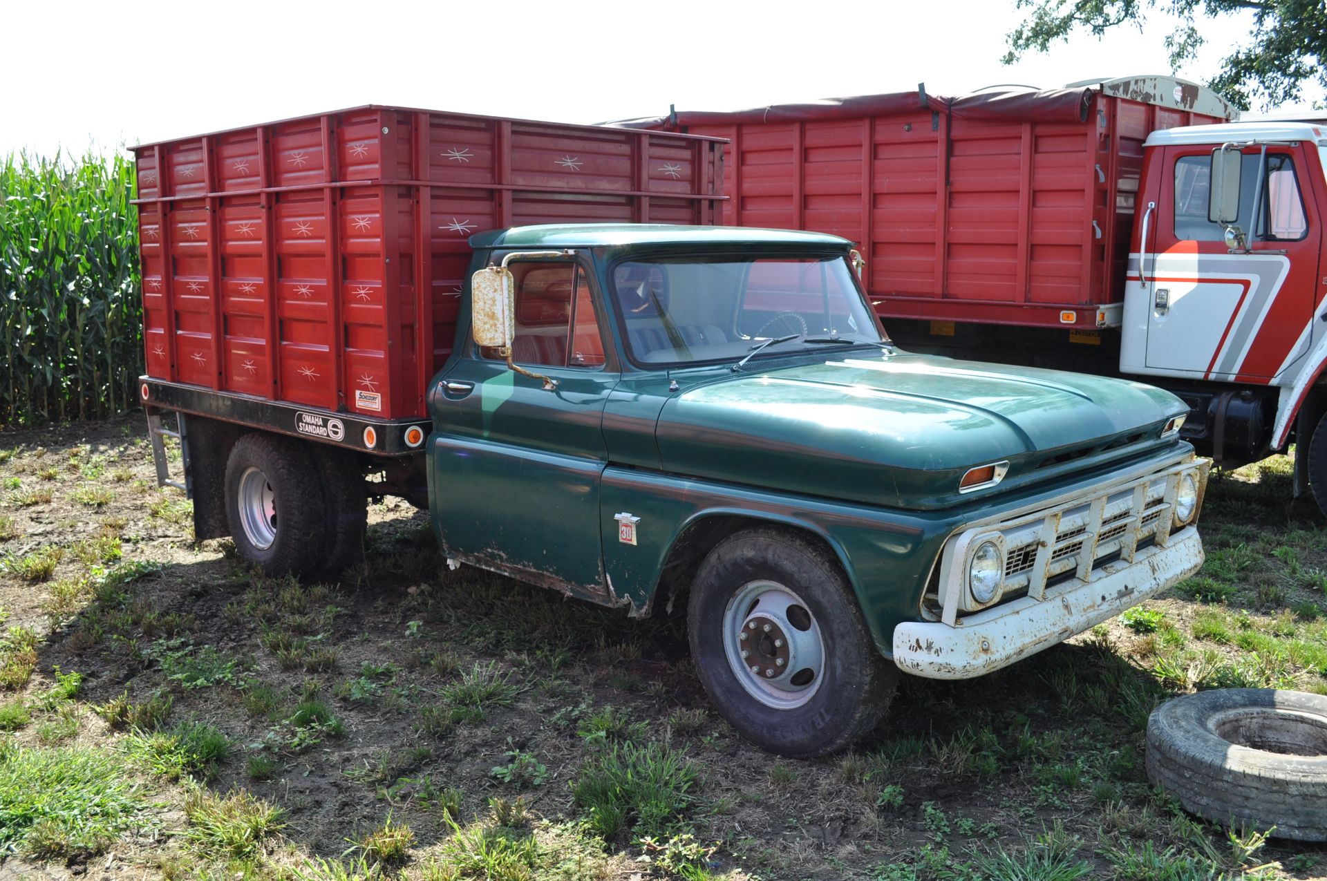 1964 Chevrolet 30 1 ton truck, 230 6 cyl gas engine, 4 spd manual trans, 134” WB, 235/85R16 tires - Image 2 of 20