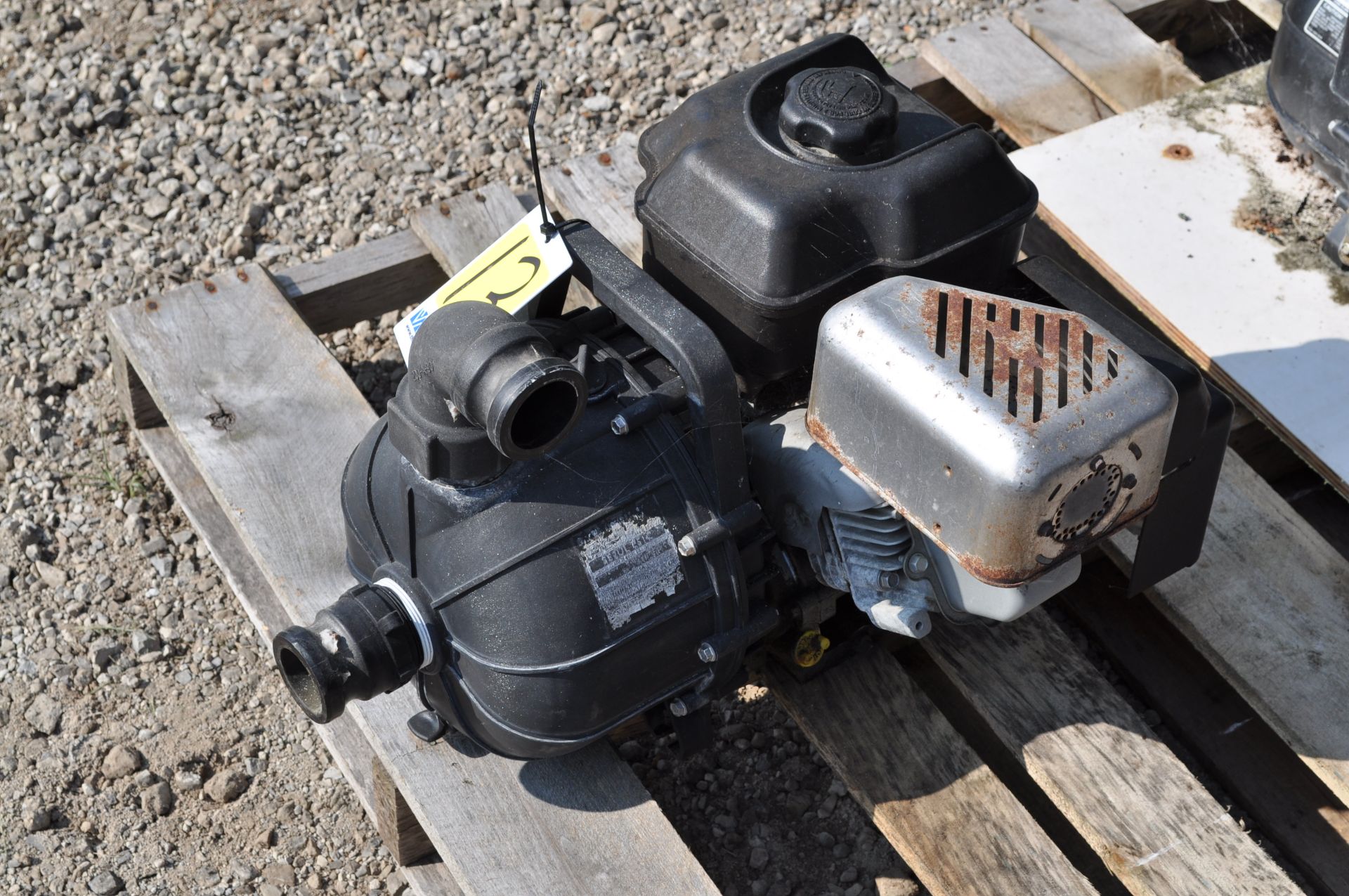 2” Pacer poly pump with BrIggs and Stratton gas engine