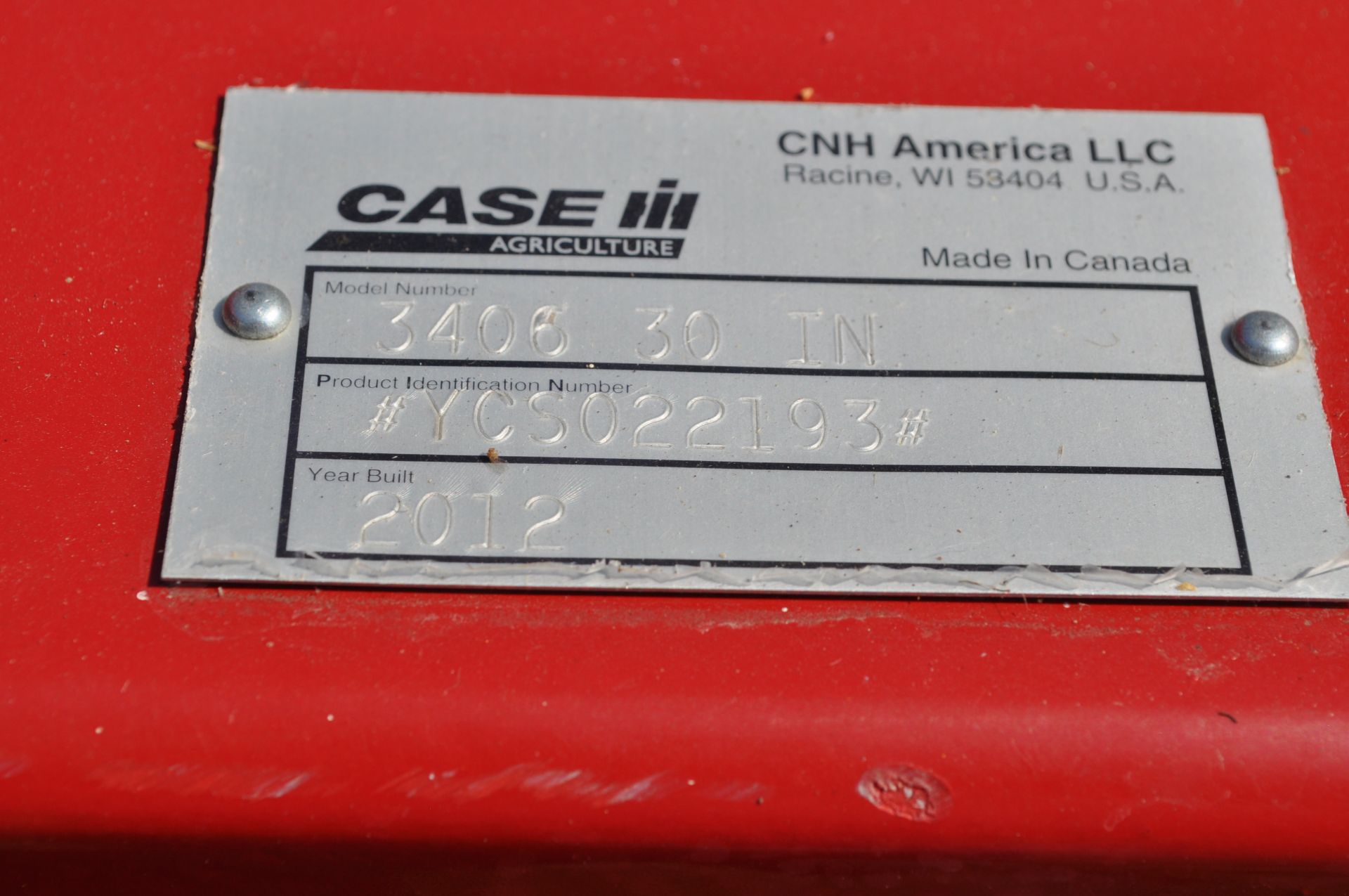 Case IH 3406 corn head, knife rolls, hyd deck plates, poly, 2 stalk stompers, header height control - Image 5 of 20