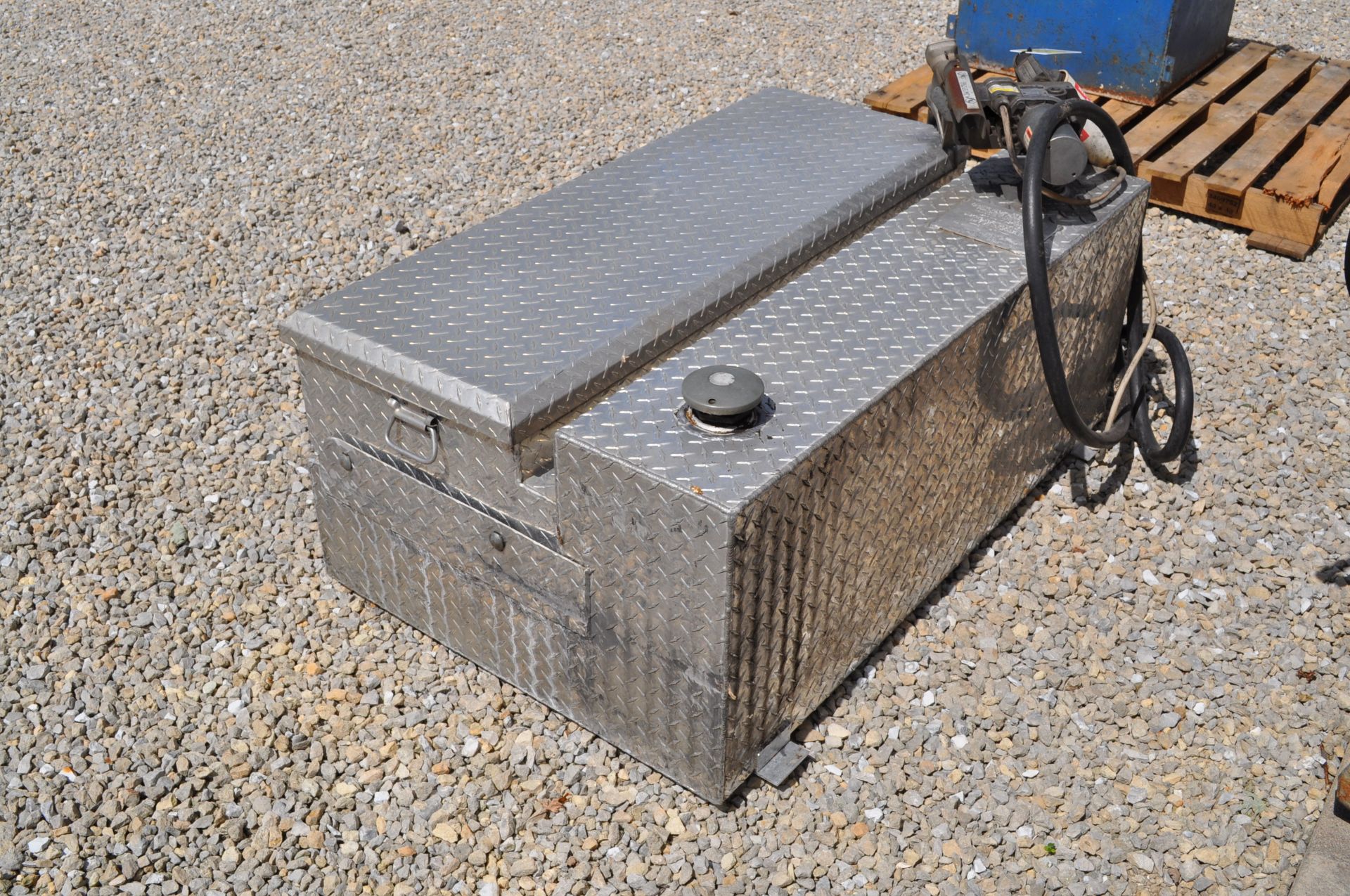 Alum fuel tank toolbox combo - Image 3 of 6