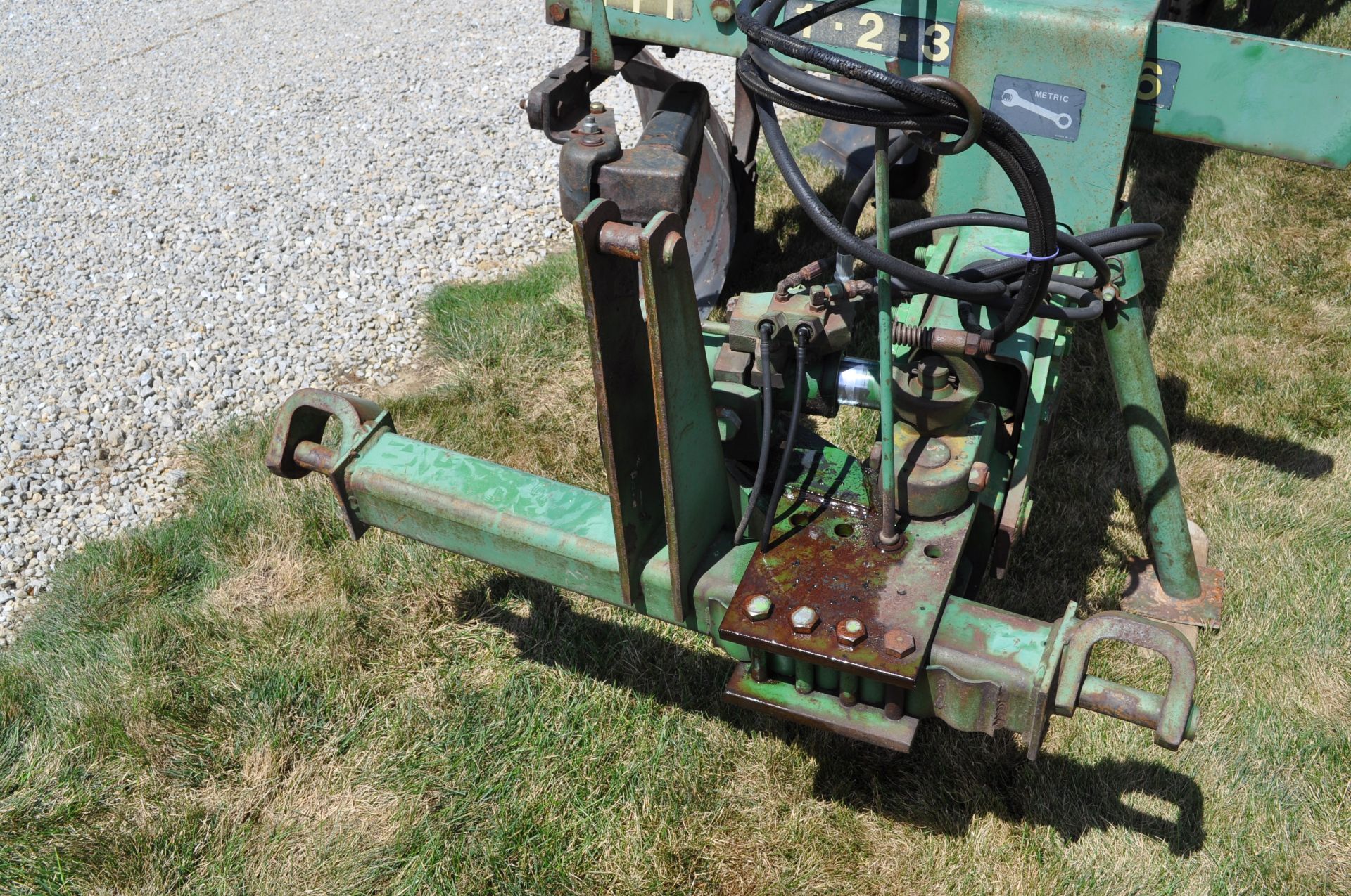 John Deere 2800 5 btm plow, semi-mounted, spring reset, SN 015741A - Image 12 of 13