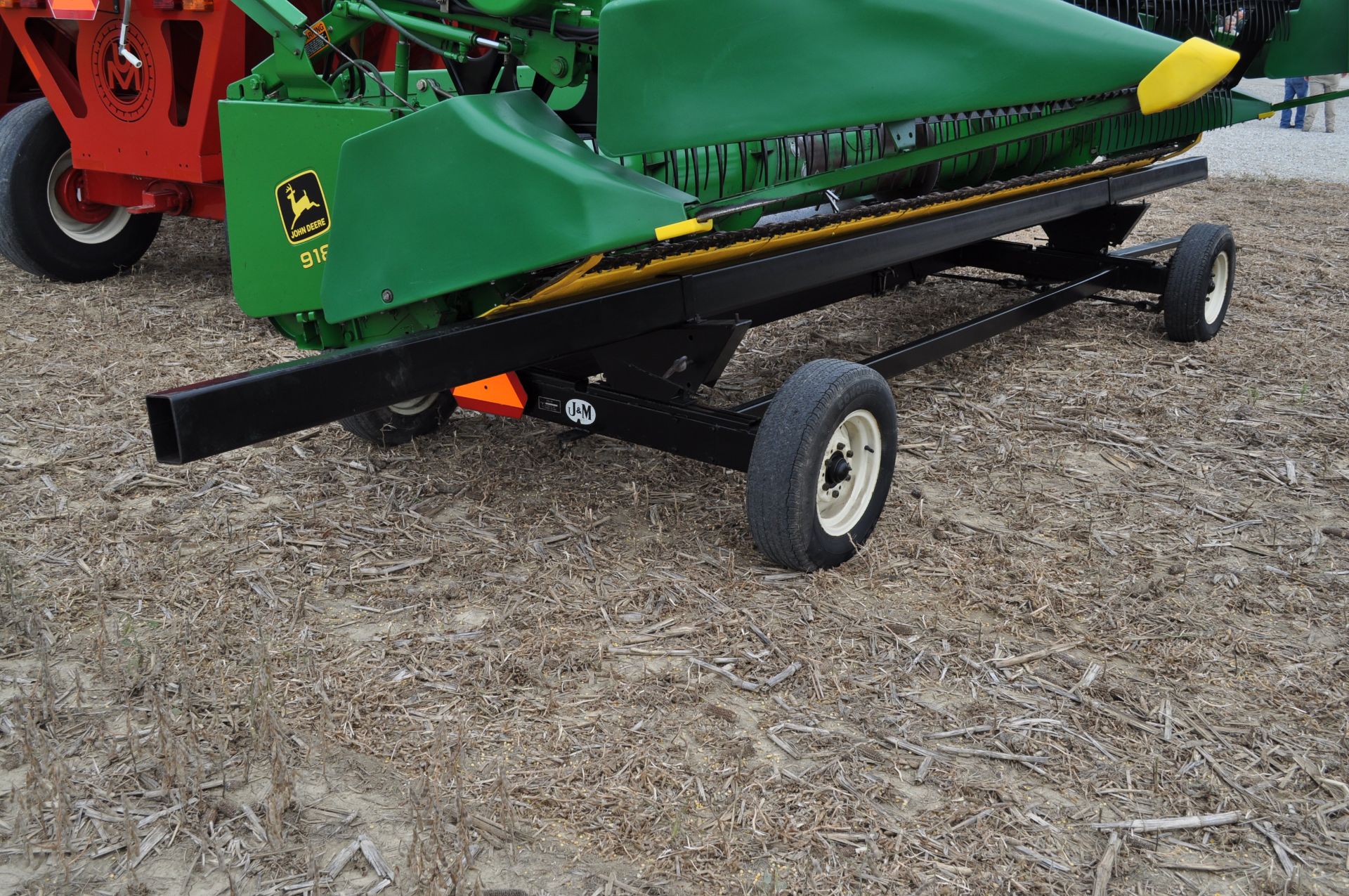 25’ J & M header transport trailer, 205 / 75 R 14 tires - Image 2 of 8