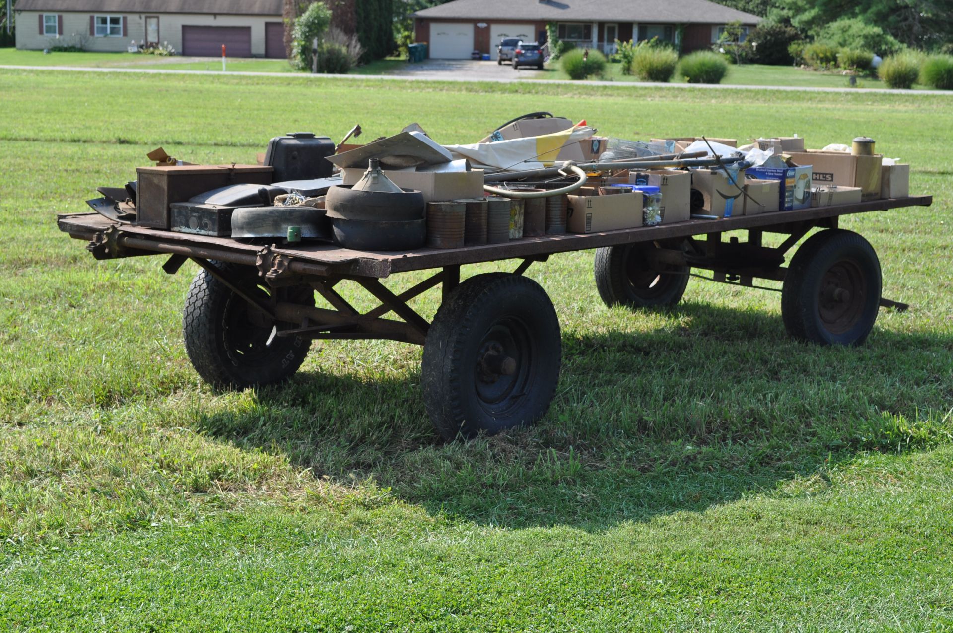 16’ flat rack wagon - Image 3 of 12