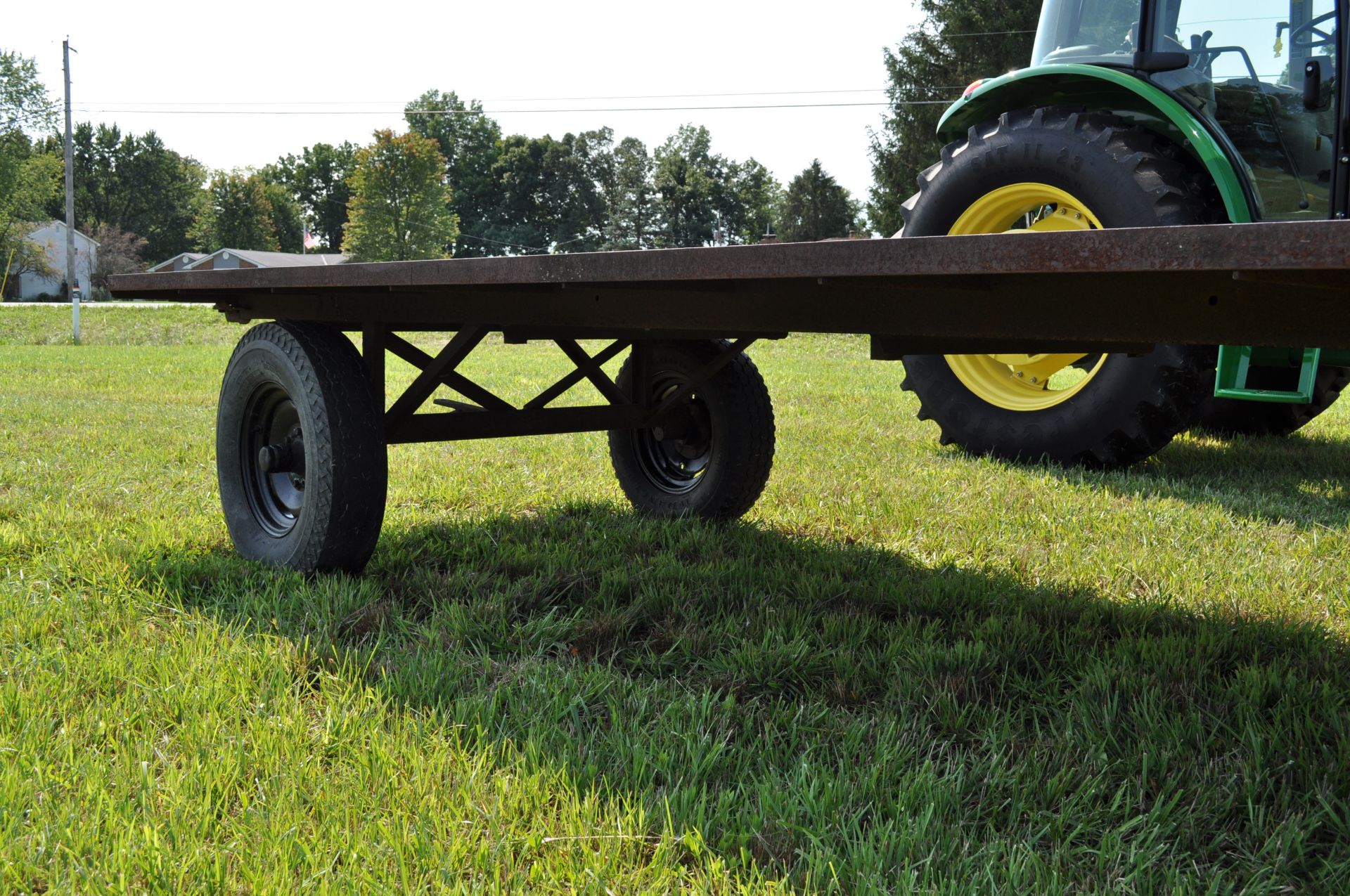 16’ flat rack wagon - Image 9 of 12