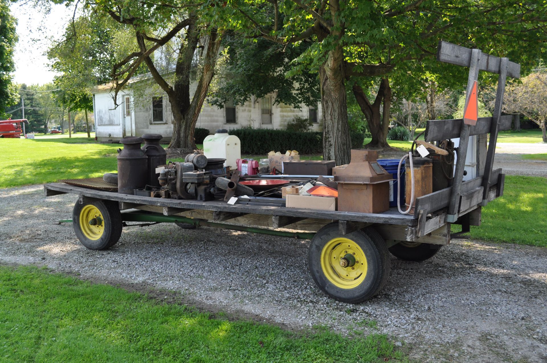 16’ flat rack wagon - Image 3 of 11