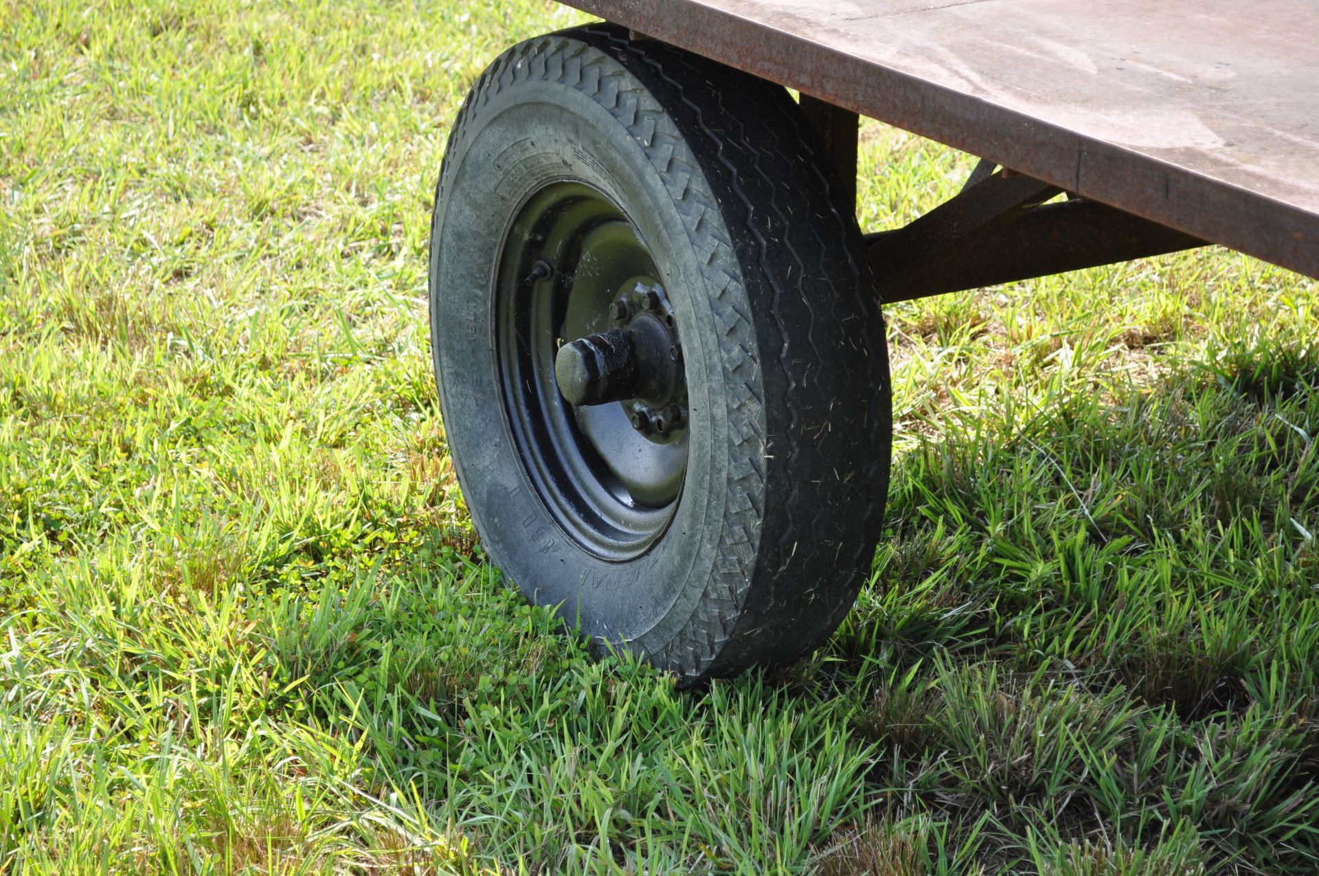 16’ flat rack wagon - Image 8 of 12