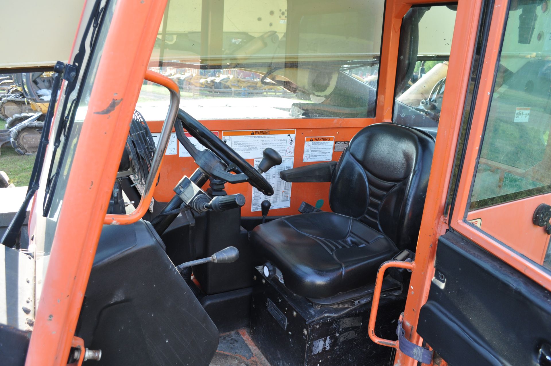 JLG G9-43A telehandler, 4x4, Perkins diesel, all wheel steer, 13.00-24 solid tires, cab, 7441 hrs - Image 22 of 29