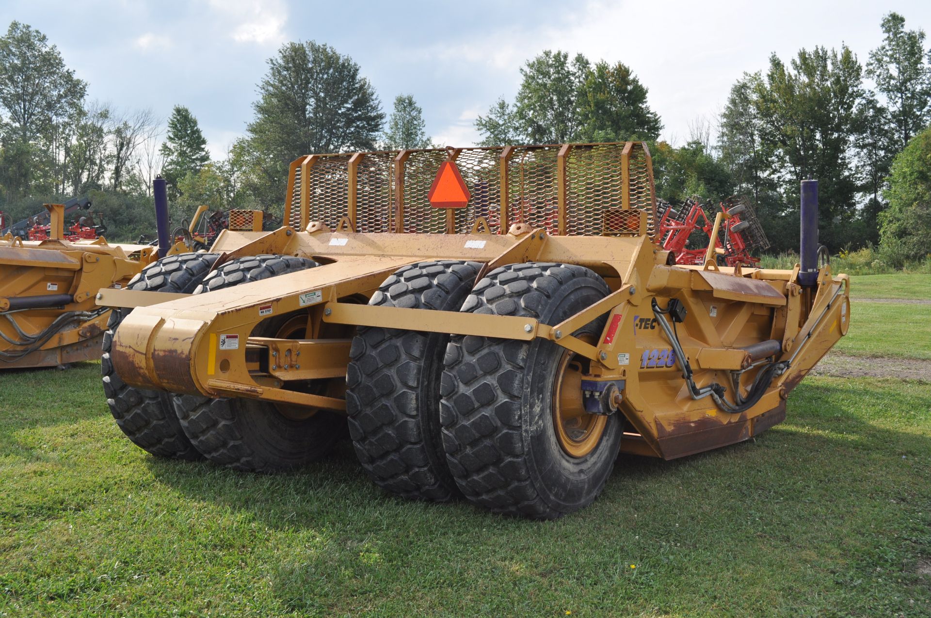 K-Tech 1228 ejector scraper, (4) 23.5R25 tires, SN KS2193 - Image 3 of 19