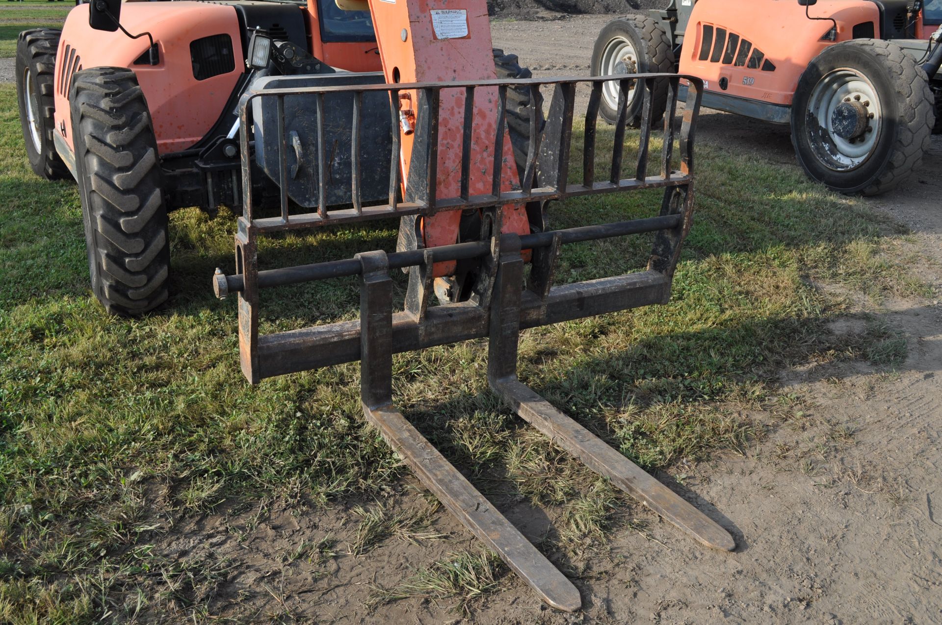 JLG G9-43A telehandler, 4x4, John Deere diesel, all wheel steer, 13.00-24 tires, cab, 6345 hrs - Image 10 of 26