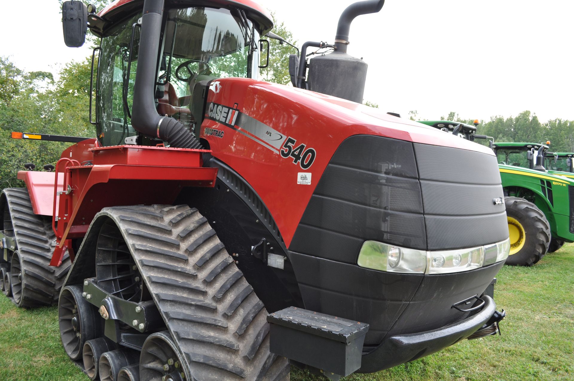 2015 Case IH 540 QuadTrac tractor, powershift, 30” belts, 6 hyd remotes, 1000 PTO, ag drawbar - Image 19 of 35