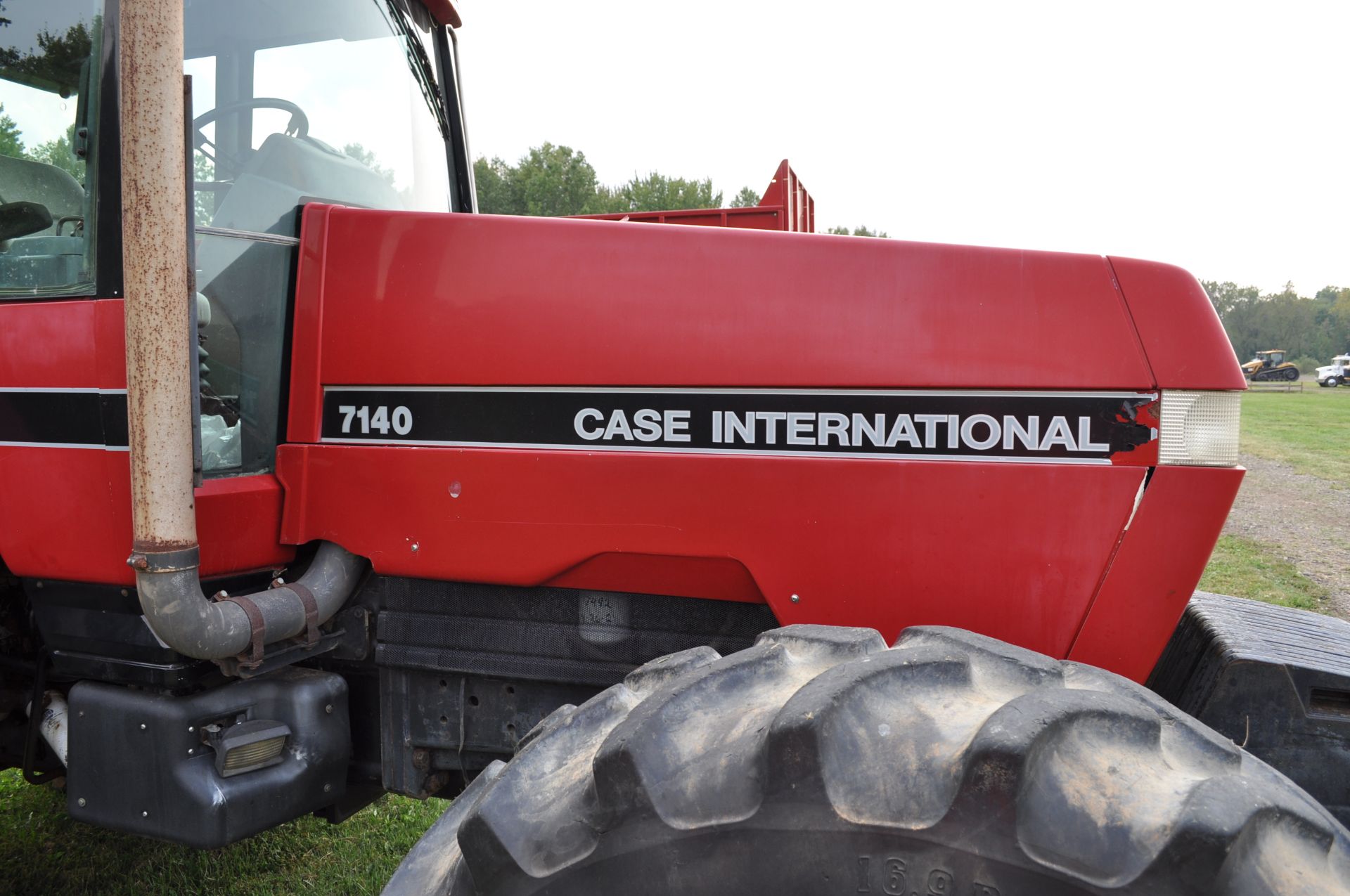 Case IH 7140 tractor, MFWD, C/H/A, 480/80R46 rear duals, 420/90R30 front, 18F 4R powershift - Image 10 of 28