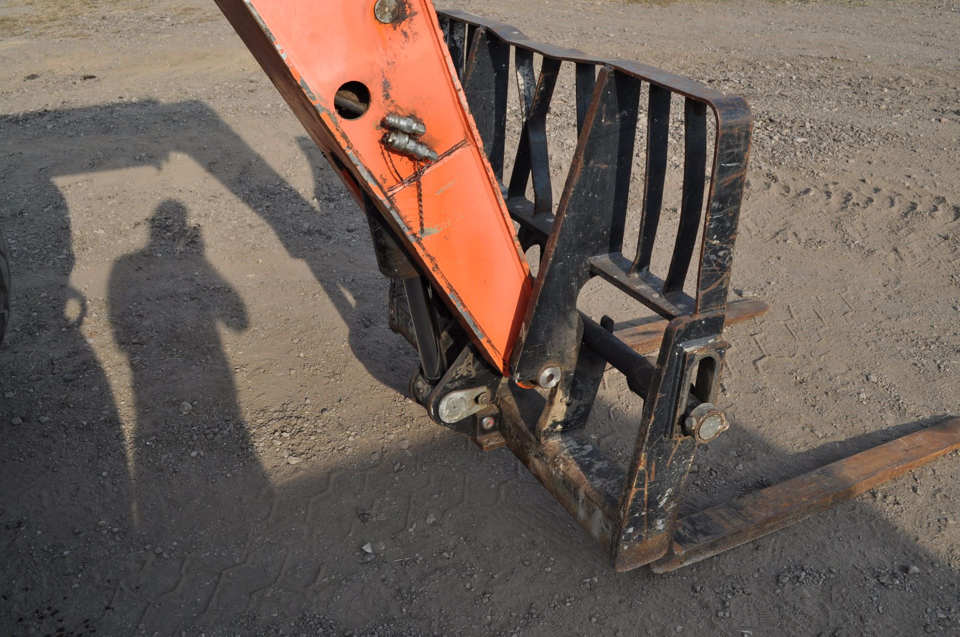 JLG G9-43A telehandler, 4x4, John Deere diesel, all wheel steer, 370/75-28 tires, cab, 6711 hrs - Image 21 of 29