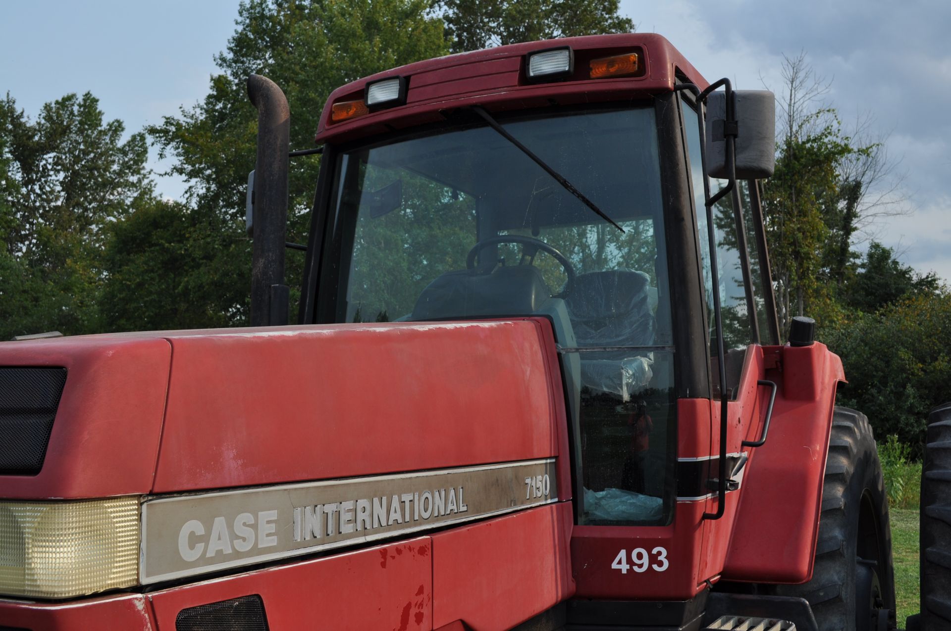 Case IH 7150 tractor, MFWD, C/H/A, 18.4R46 rear duals, 16.9R30 front, 18F 4R powershift - Image 13 of 29