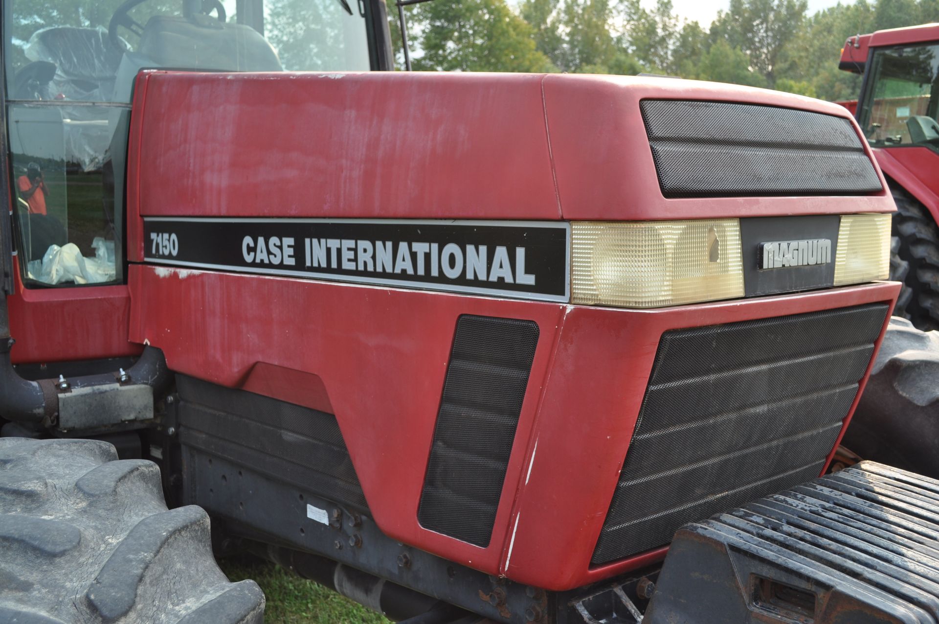 Case IH 7150 tractor, MFWD, C/H/A, 18.4R46 rear duals, 16.9R30 front, 18F 4R powershift - Image 11 of 29