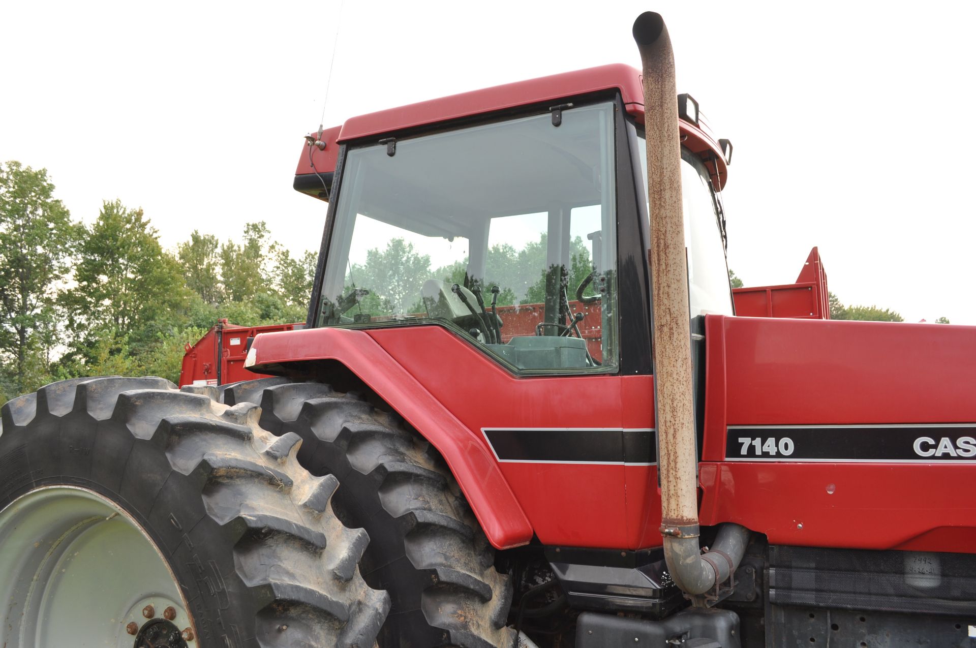 Case IH 7140 tractor, MFWD, C/H/A, 480/80R46 rear duals, 420/90R30 front, 18F 4R powershift - Image 19 of 28