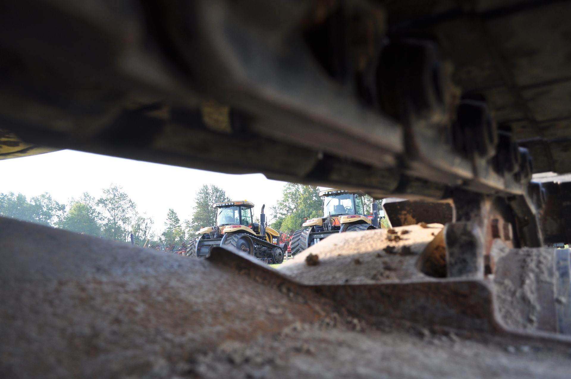 John Deere 75C excavator, 18” rubber pads, C/H/A, 8’ blade, 4' smooth bucket, manual coupler - Image 26 of 38