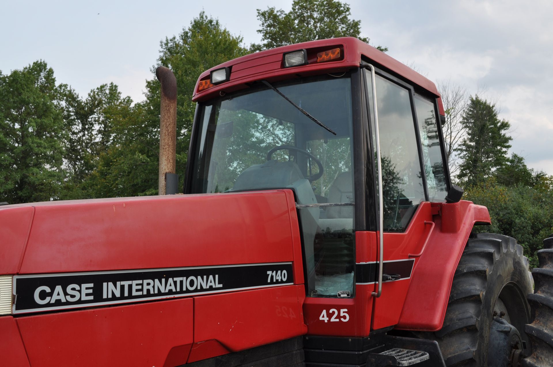 Case IH 7140 tractor, MFWD, C/H/A, 480/80R46 rear duals, 420/90R30 front, 18F 4R powershift - Image 13 of 28