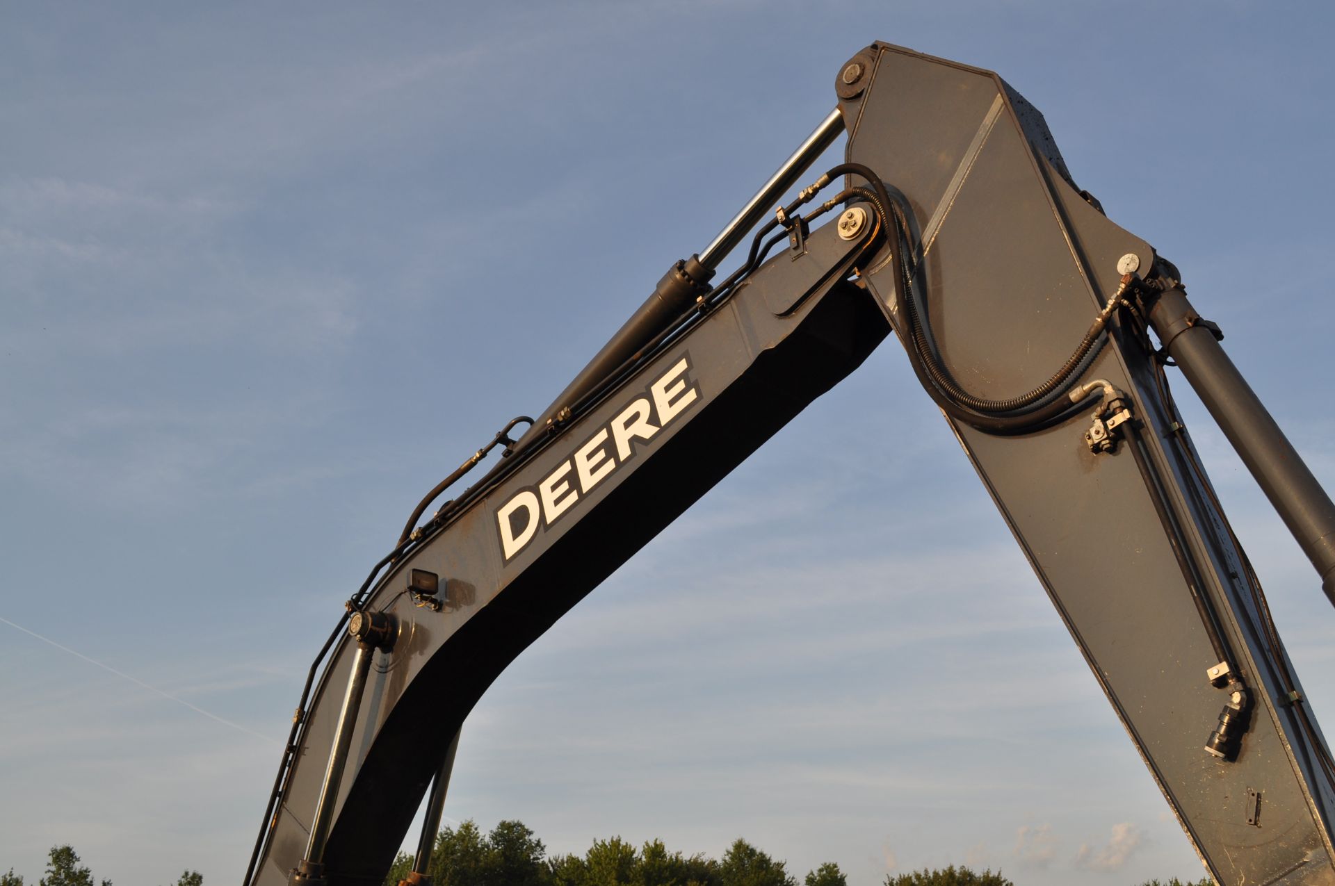 John Deere 350G LC excavator, 32” steel pads, C/H/A, JRB hyd coupler, aux boom hyd, 4624 hrs - Image 21 of 45