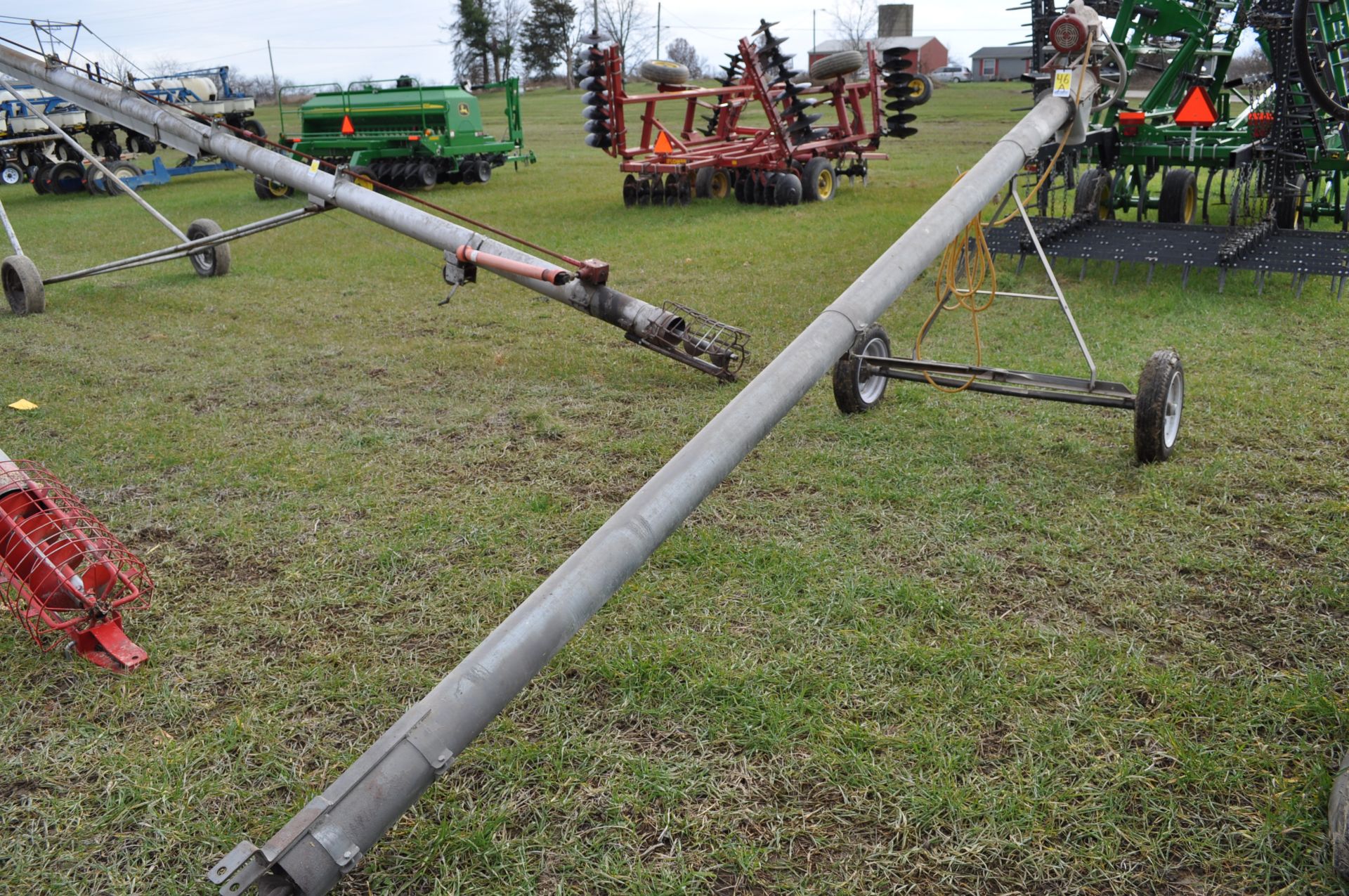 6" Auger, wheels, 110V motor