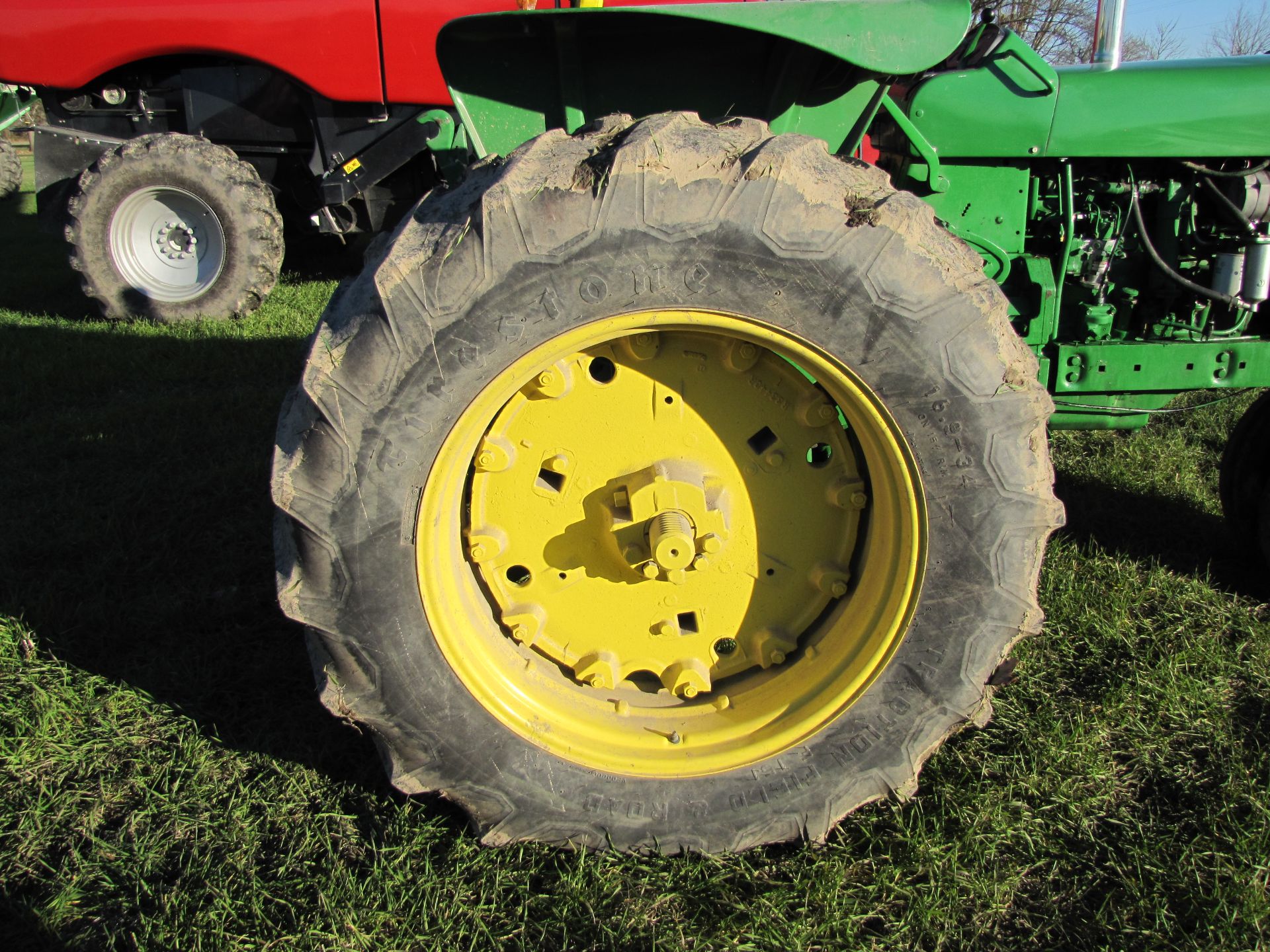 John Deere 3020 tractor, diesel, narrow front, 16.9-34 tires, 3 pt, 2 hyd remotes, 540 pto - Image 12 of 29