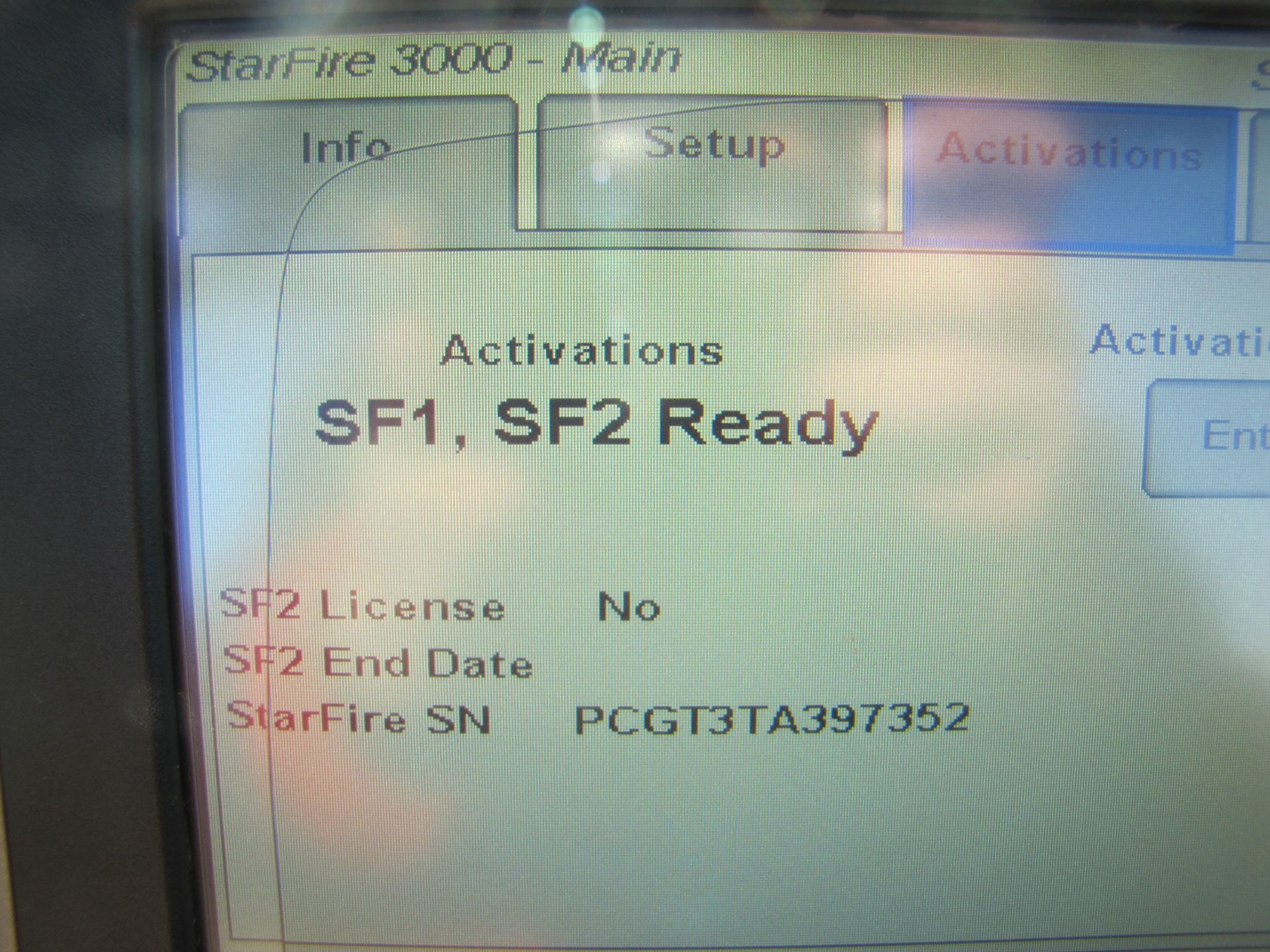 John Deere Starfire 3000 Receiver - Image 2 of 2
