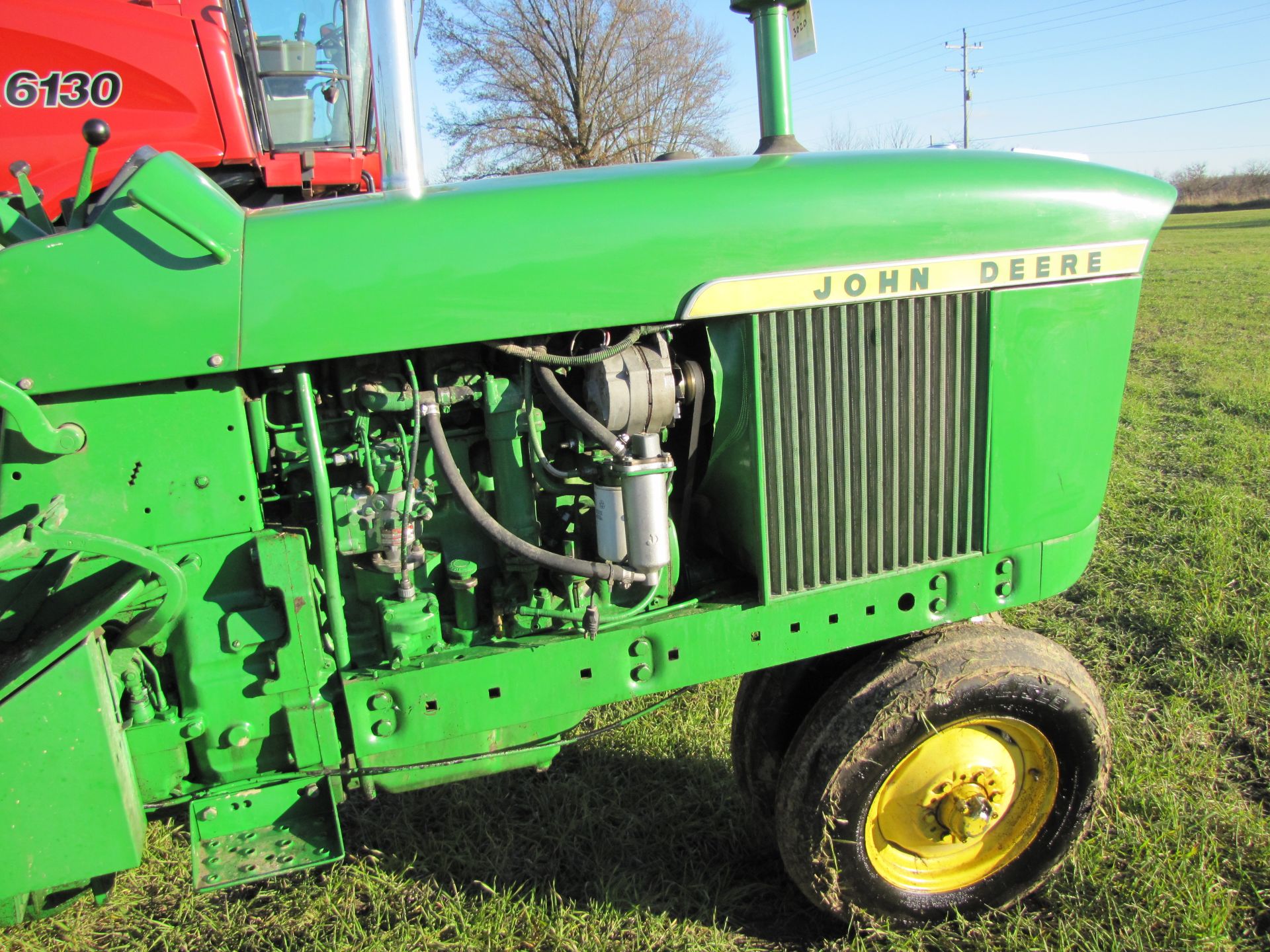 John Deere 3020 tractor, diesel, narrow front, 16.9-34 tires, 3 pt, 2 hyd remotes, 540 pto - Image 11 of 29