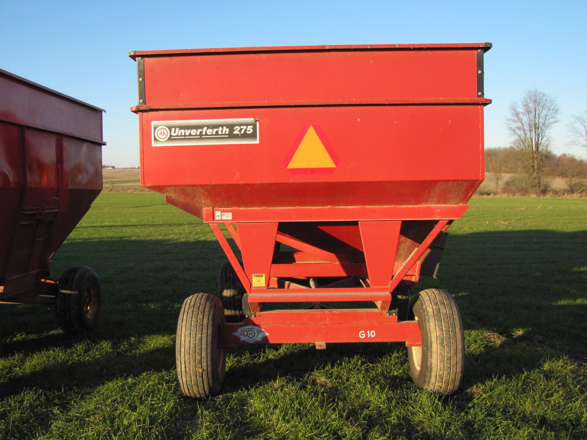 275 bushel Unverferth gravity bed wagon, 12.5 L 15 tires - Image 5 of 16