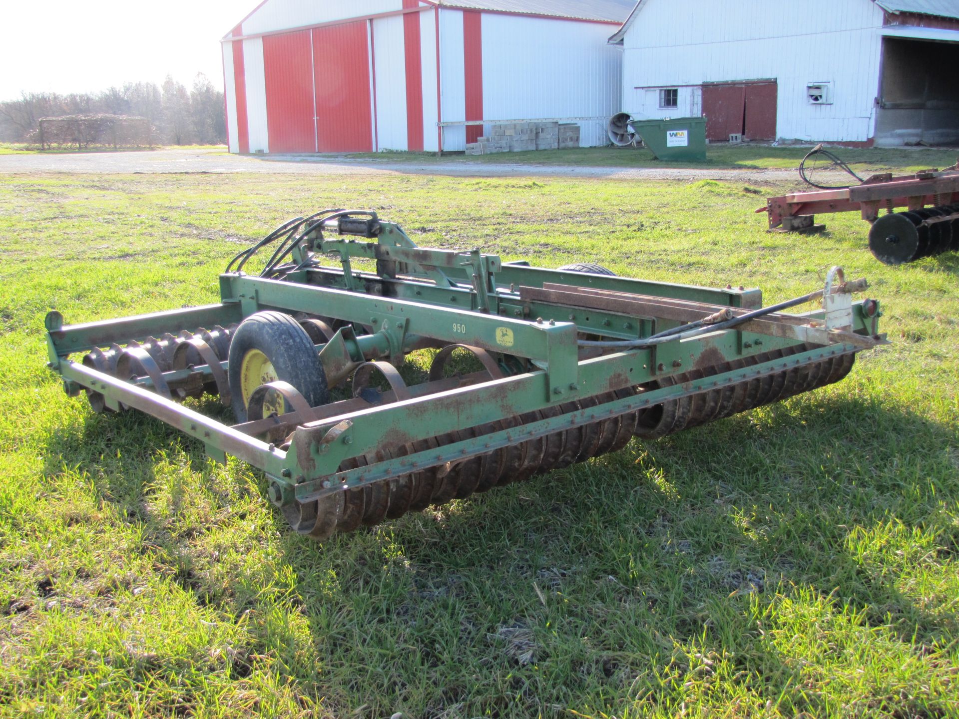 10’ John Deere 950 cultimulcher, rear hitch and hyd - Image 5 of 18