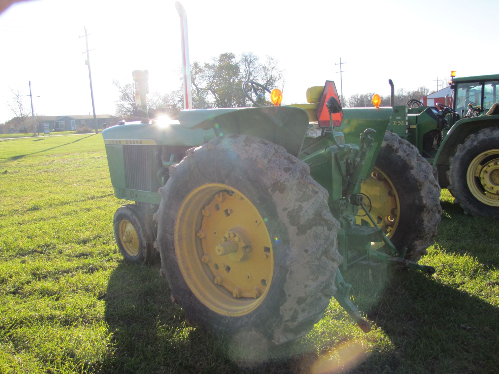 John Deere 3020 tractor, diesel, narrow front, 16.9-34 tires, 3 pt, 2 hyd remotes, 540 pto - Image 7 of 29