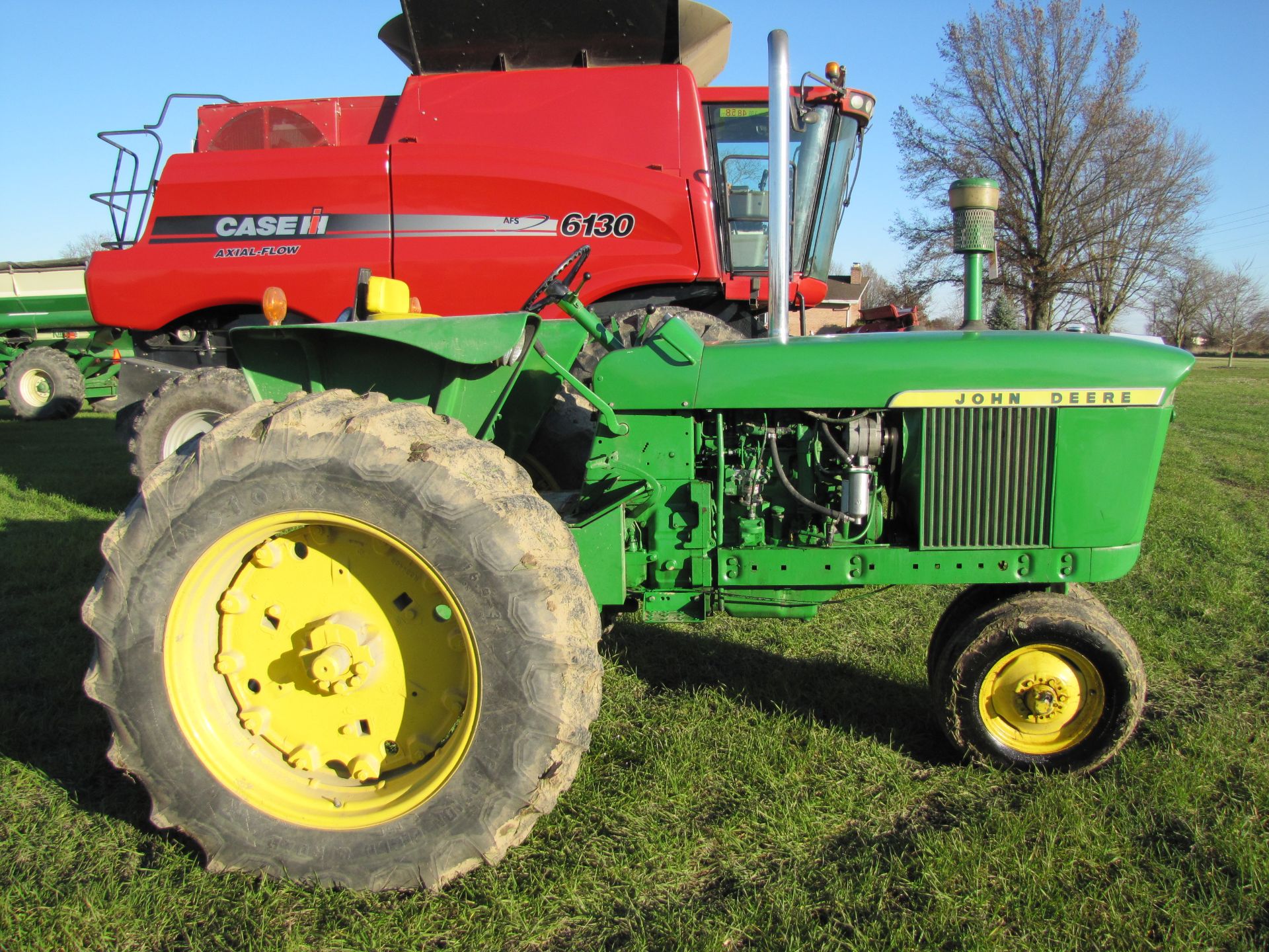 John Deere 3020 tractor, diesel, narrow front, 16.9-34 tires, 3 pt, 2 hyd remotes, 540 pto - Image 10 of 29