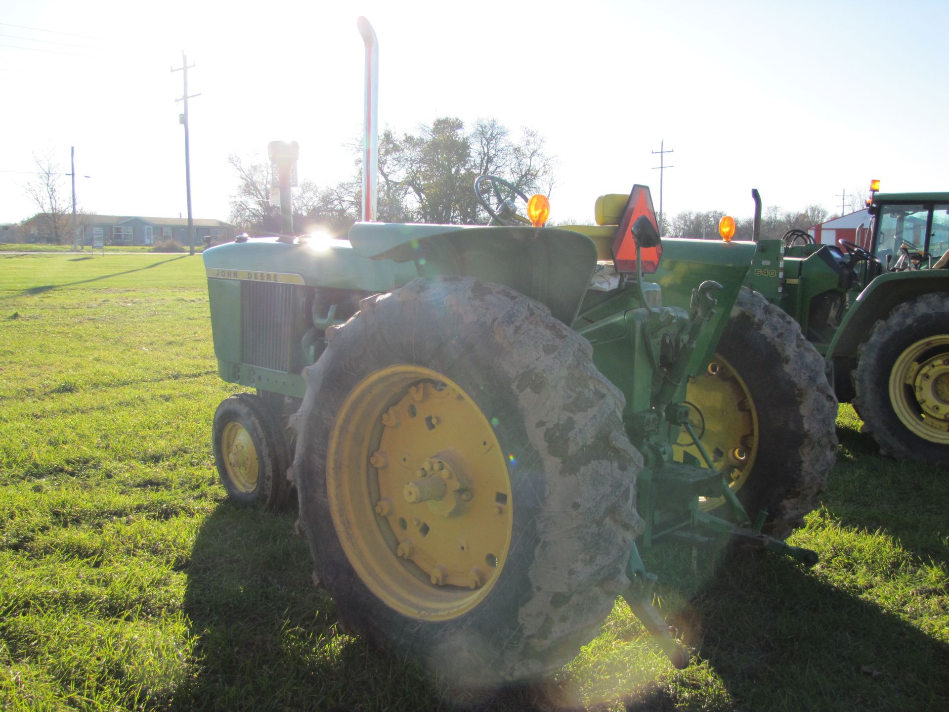 John Deere 3020 tractor, diesel, narrow front, 16.9-34 tires, 3 pt, 2 hyd remotes, 540 pto - Image 6 of 29