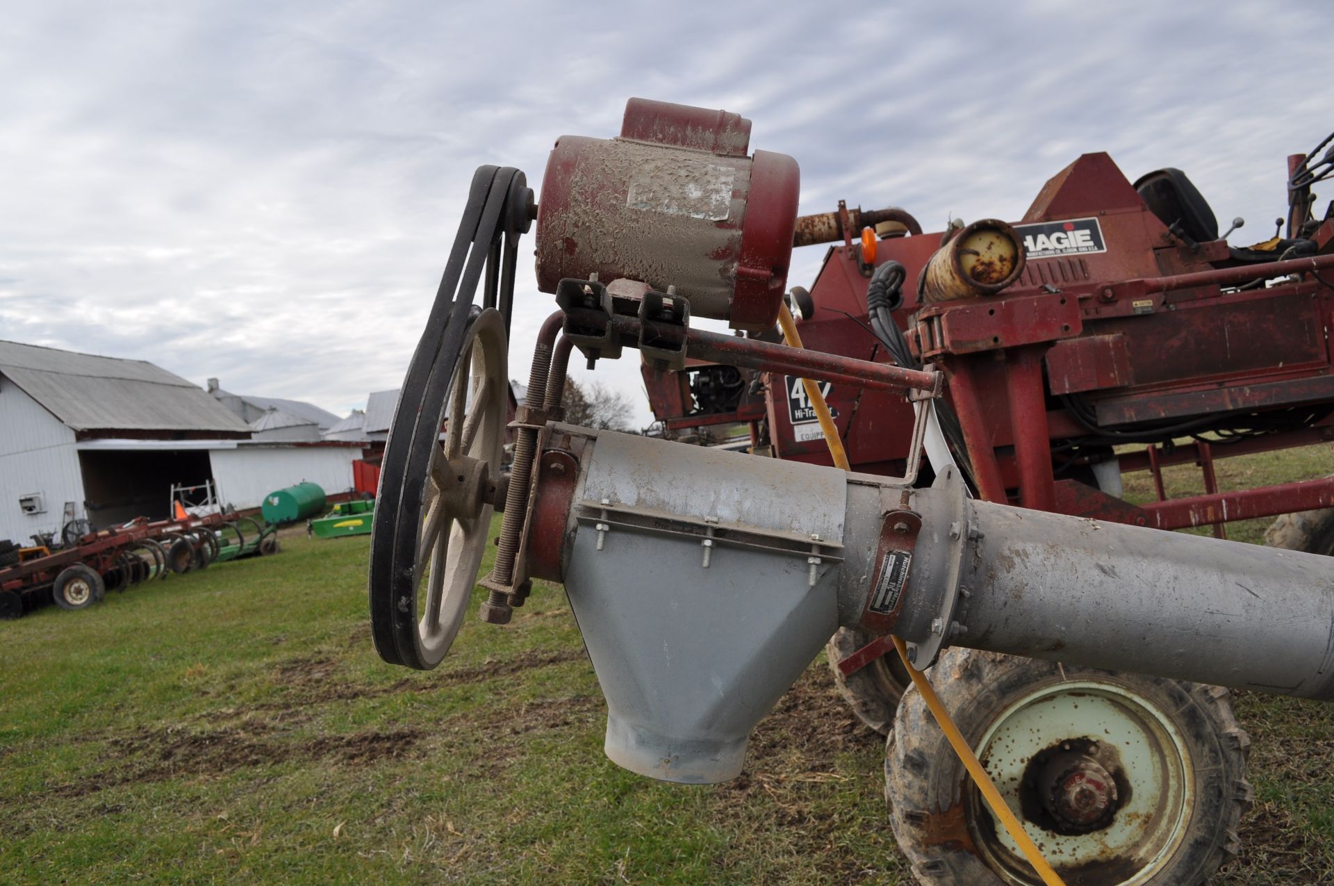 6" Auger, wheels, 110V motor - Image 4 of 6