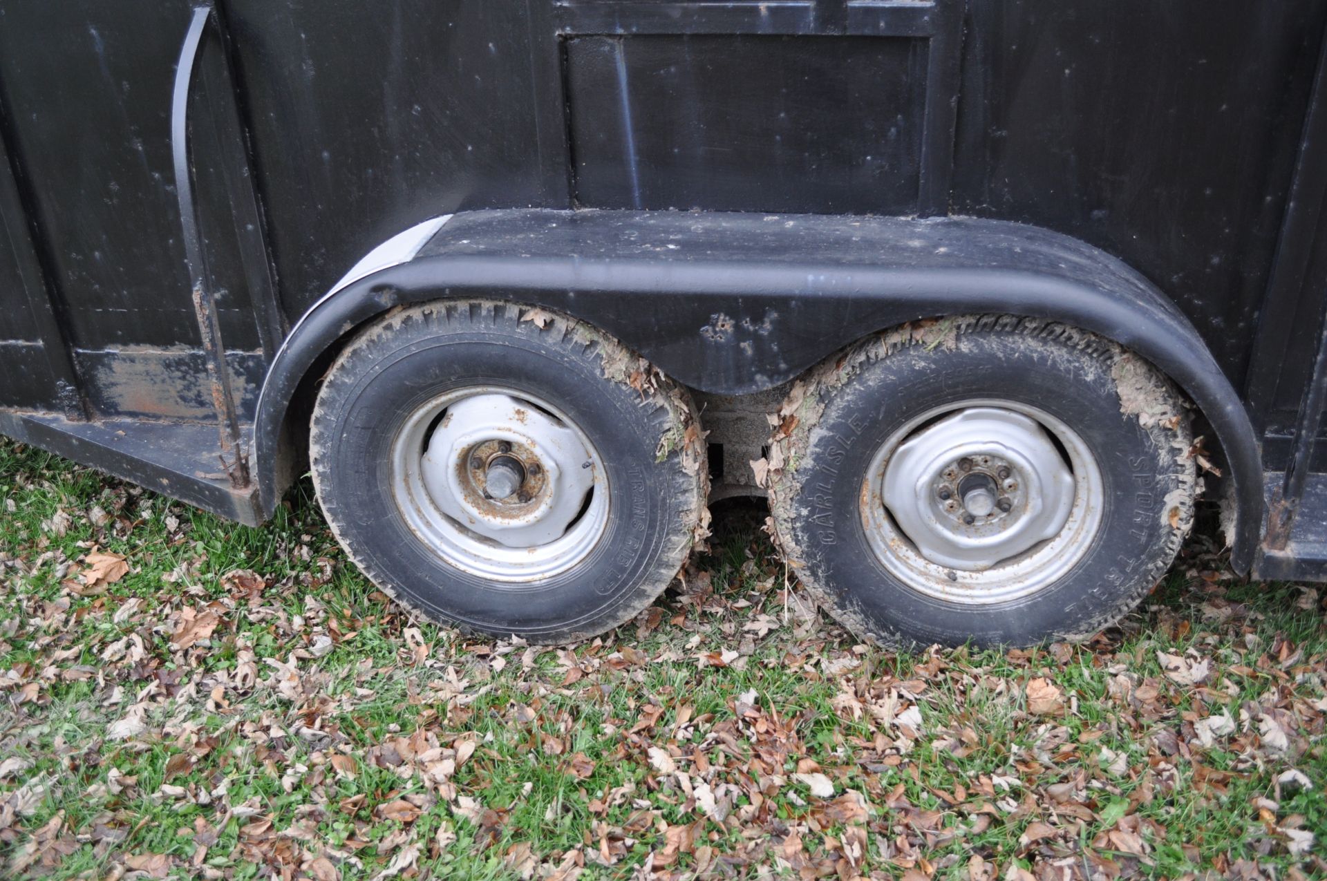 16’ Bumper pull livestock trailer, side door, cut gate, rear slider, wood floor - Image 5 of 12