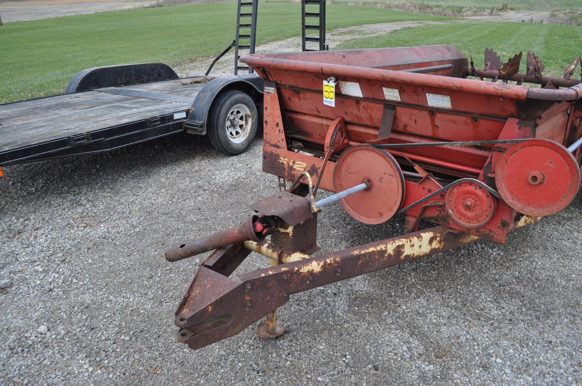 New Holland 512 manure spreader, 540 PTO, single beater, single axle, SN 338001 - Image 11 of 13