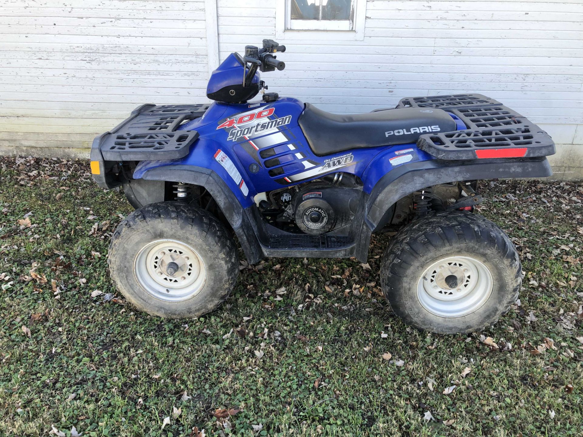 Polaris 400 Sportsman ATV, AWD, independent rear suspension