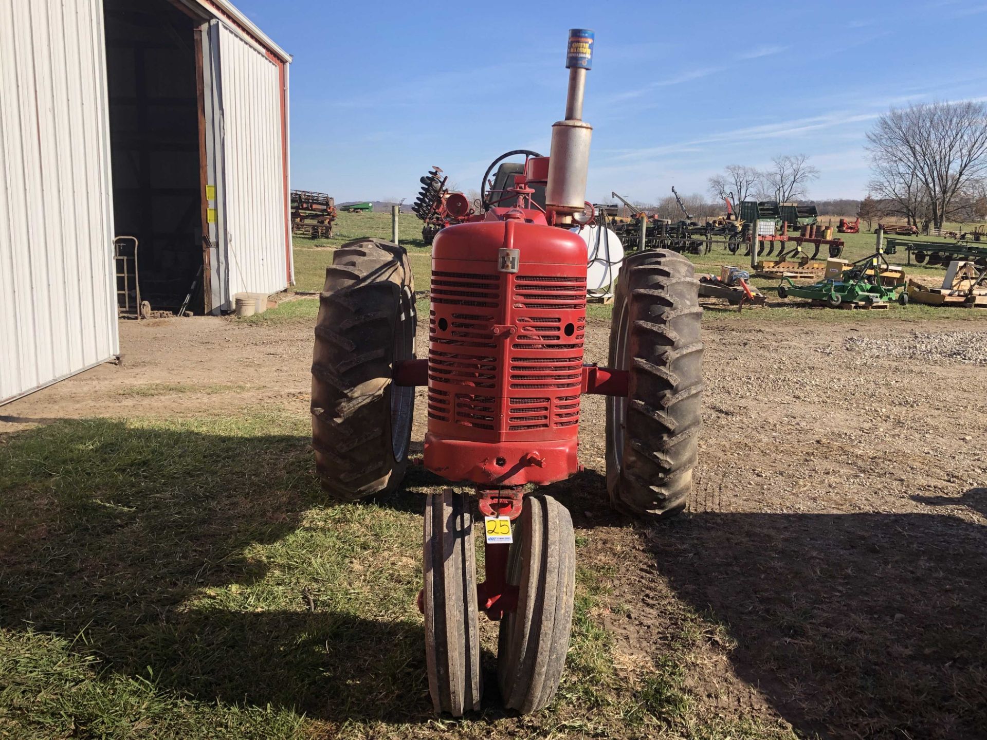 Farmall Super M tractor, 15.5-38 rears, narrow front, gas, SN L511380 J - Image 3 of 15