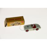 Dinky Toys diecast model vehicle 109 Austin Healy 100 competition finish car with cream body, red