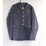 British Royal Air Force dress uniform jacket having J Compton Sons & Webb Ltd label "Chamberlain